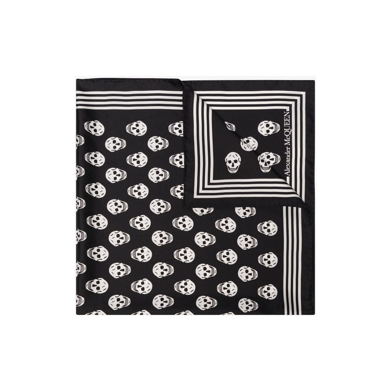 Alexander McQueen Scarfs Black Scarves Hats & Gloves Alexander Mcqueen Dark Slate Gray
