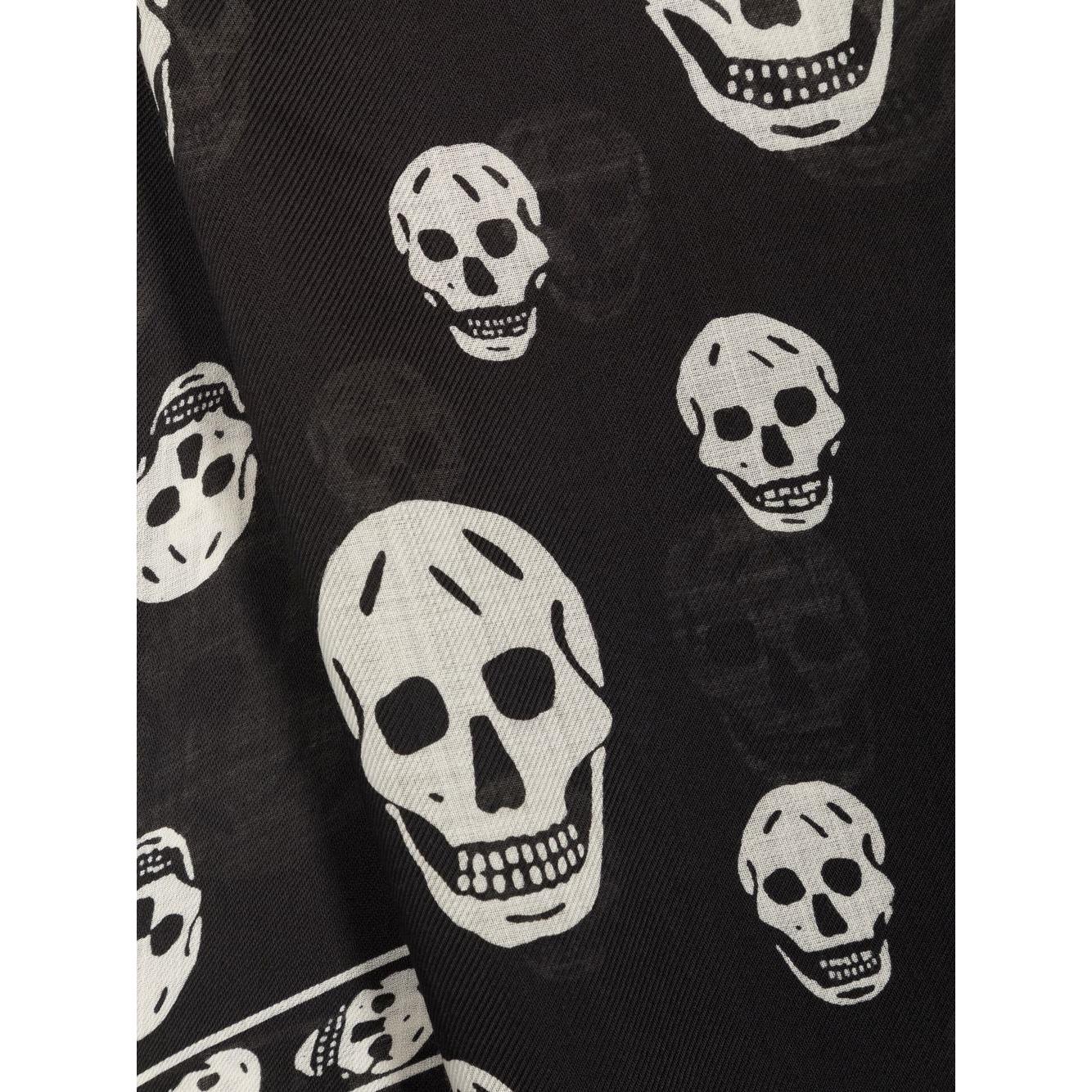 Alexander McQueen Scarfs Black Scarves Hats & Gloves Alexander Mcqueen Gray