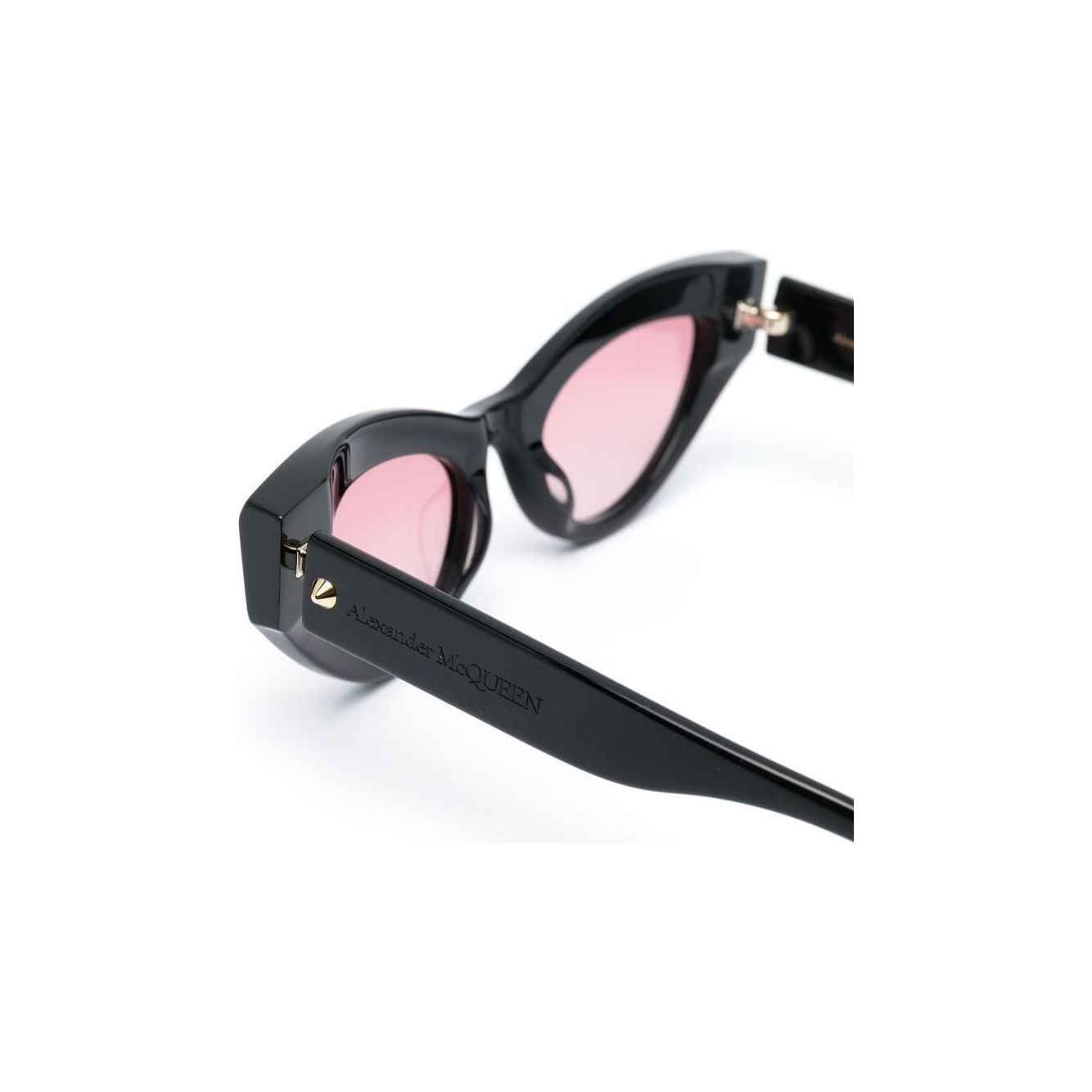 Alexander McQueen Sunglasses Black Sunglasses Alexander Mcqueen Misty Rose