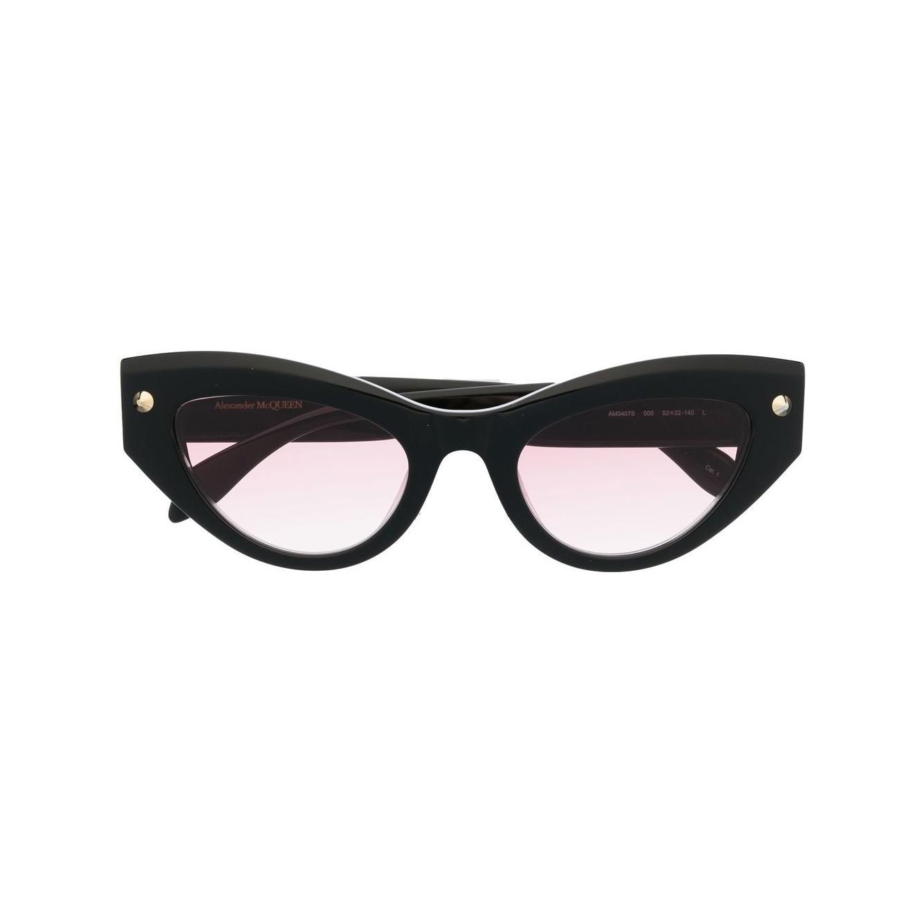 Alexander McQueen Sunglasses Black Sunglasses Alexander Mcqueen Dark Slate Gray