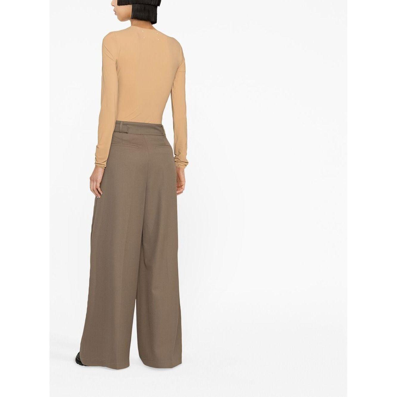 Maison Margiela Top Beige Topwear Maison Margiela White Smoke