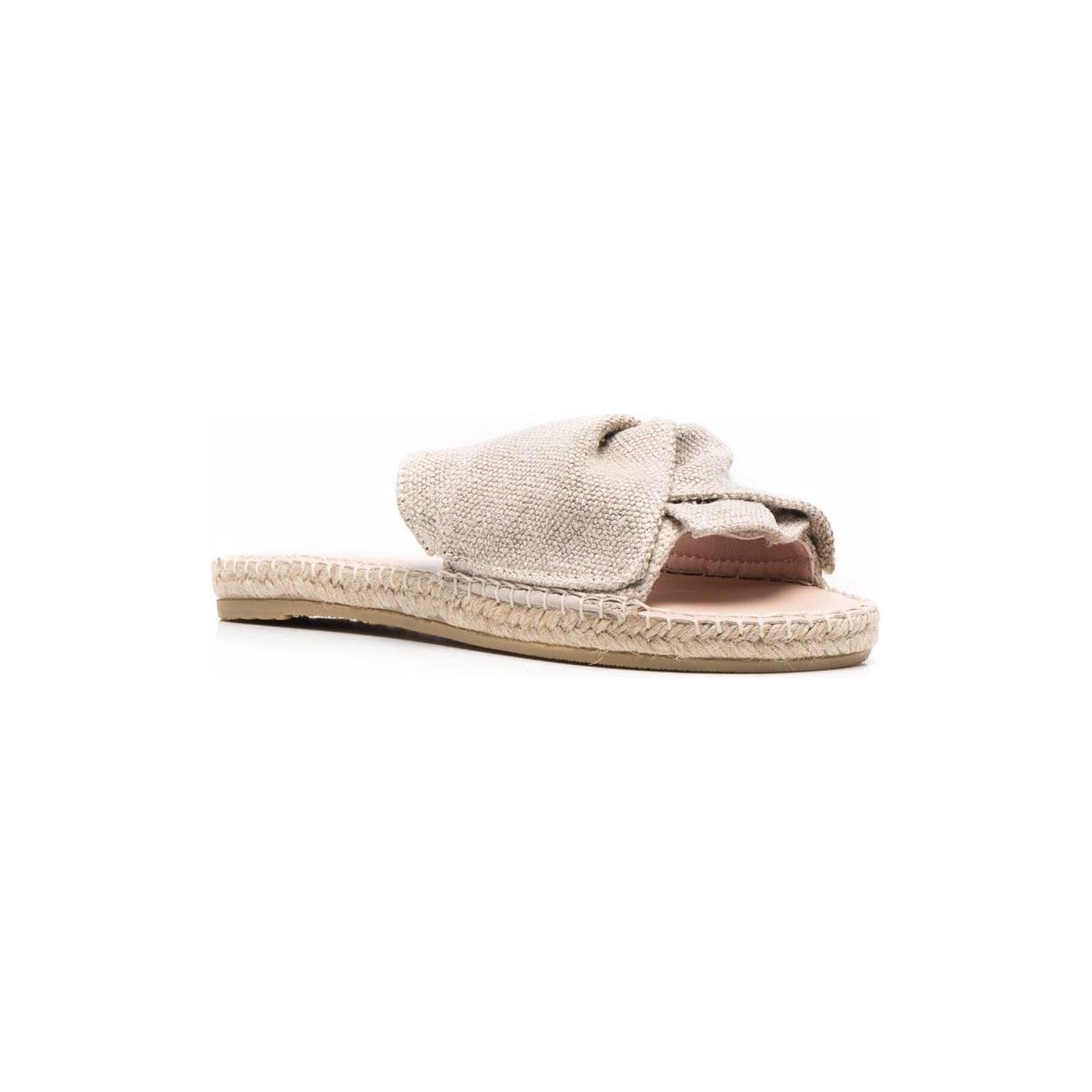 MANEBI Sandals Beige Sandals Manebi Light Gray