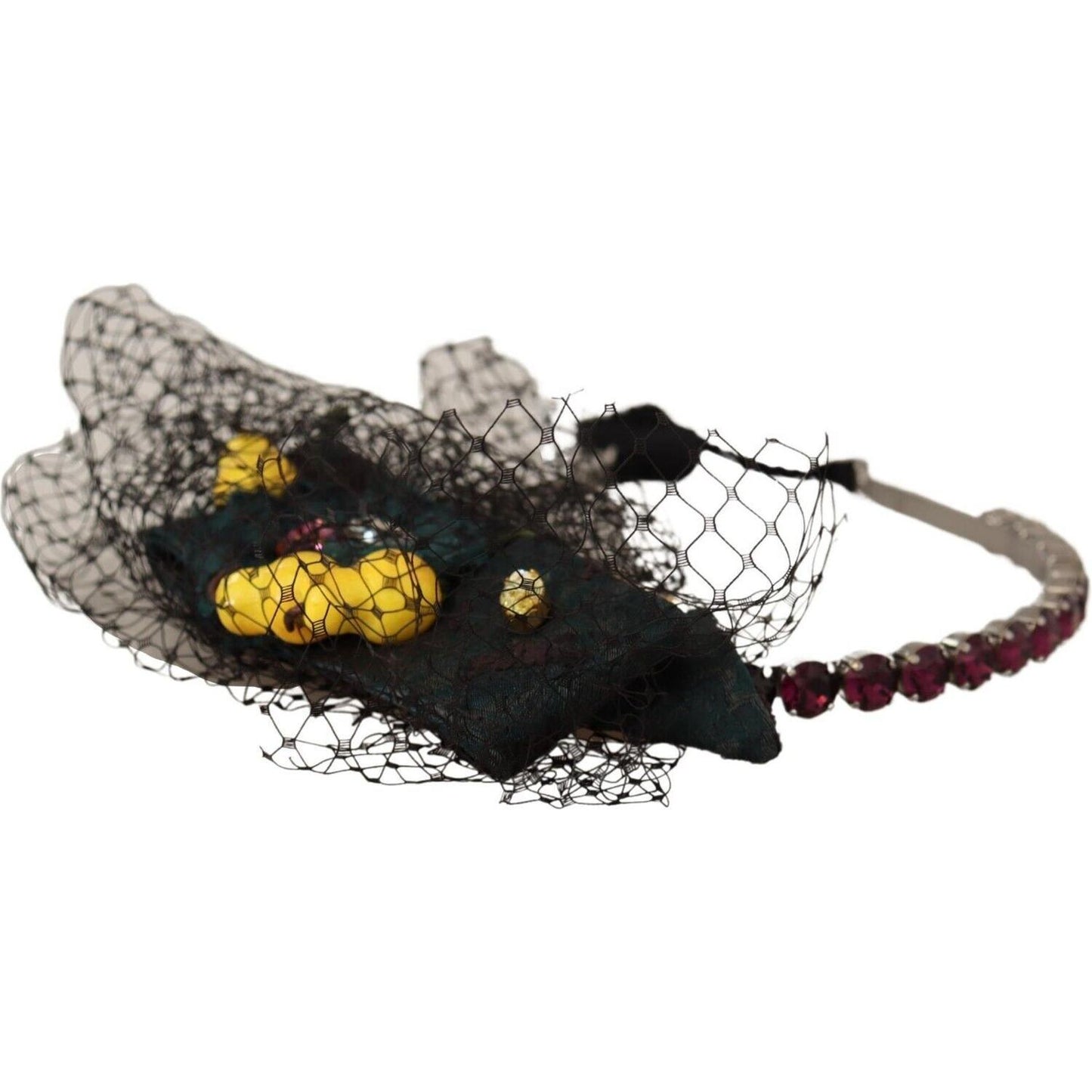 Dolce & Gabbana Enchanting Jewel-Toned Crystal Diadem Dolce & Gabbana Dark Slate Gray