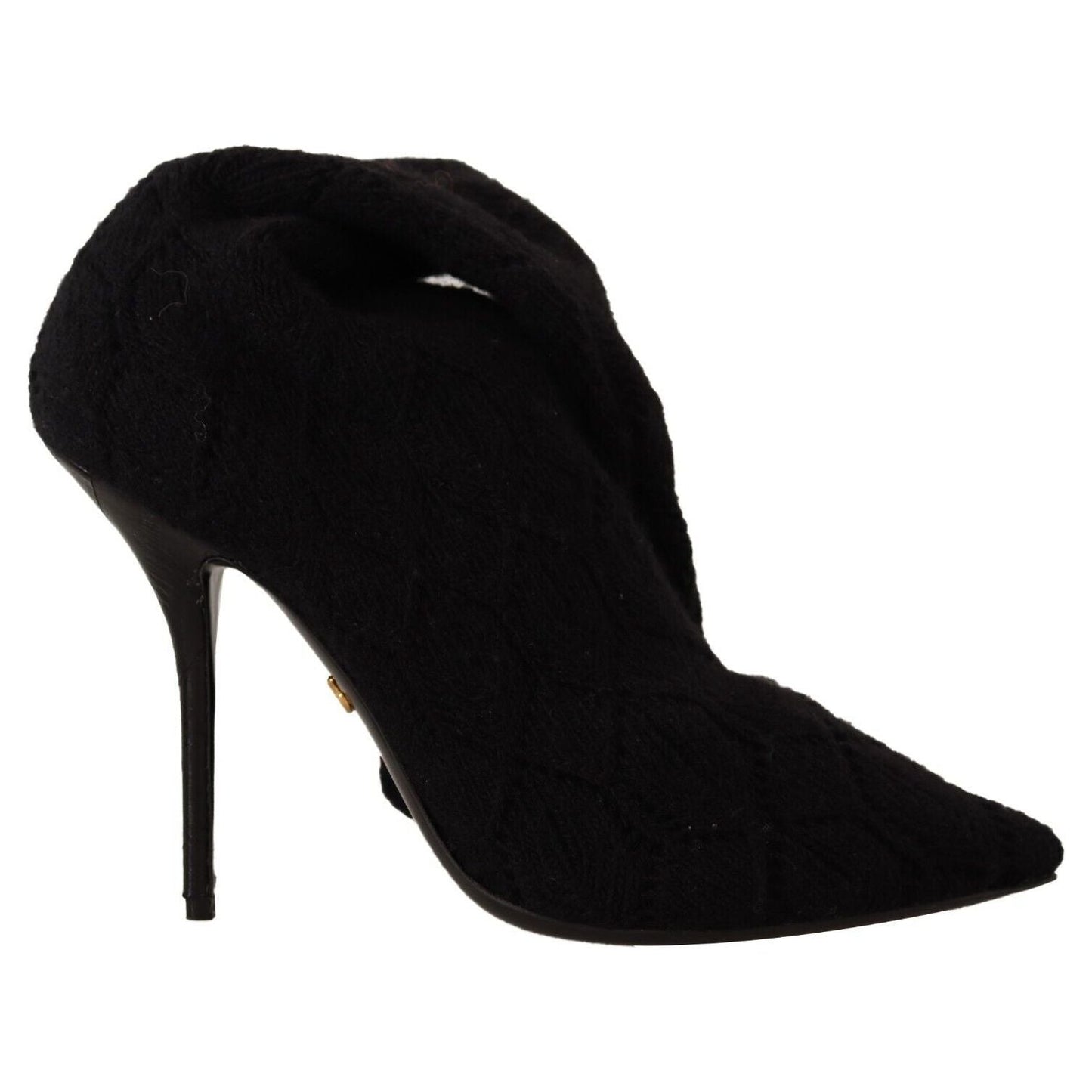 Dolce & Gabbana Elegant Black Stretch Socks Boots Dolce & Gabbana Black