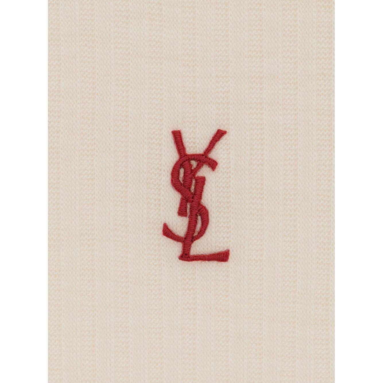 Saint Laurent Top Beige