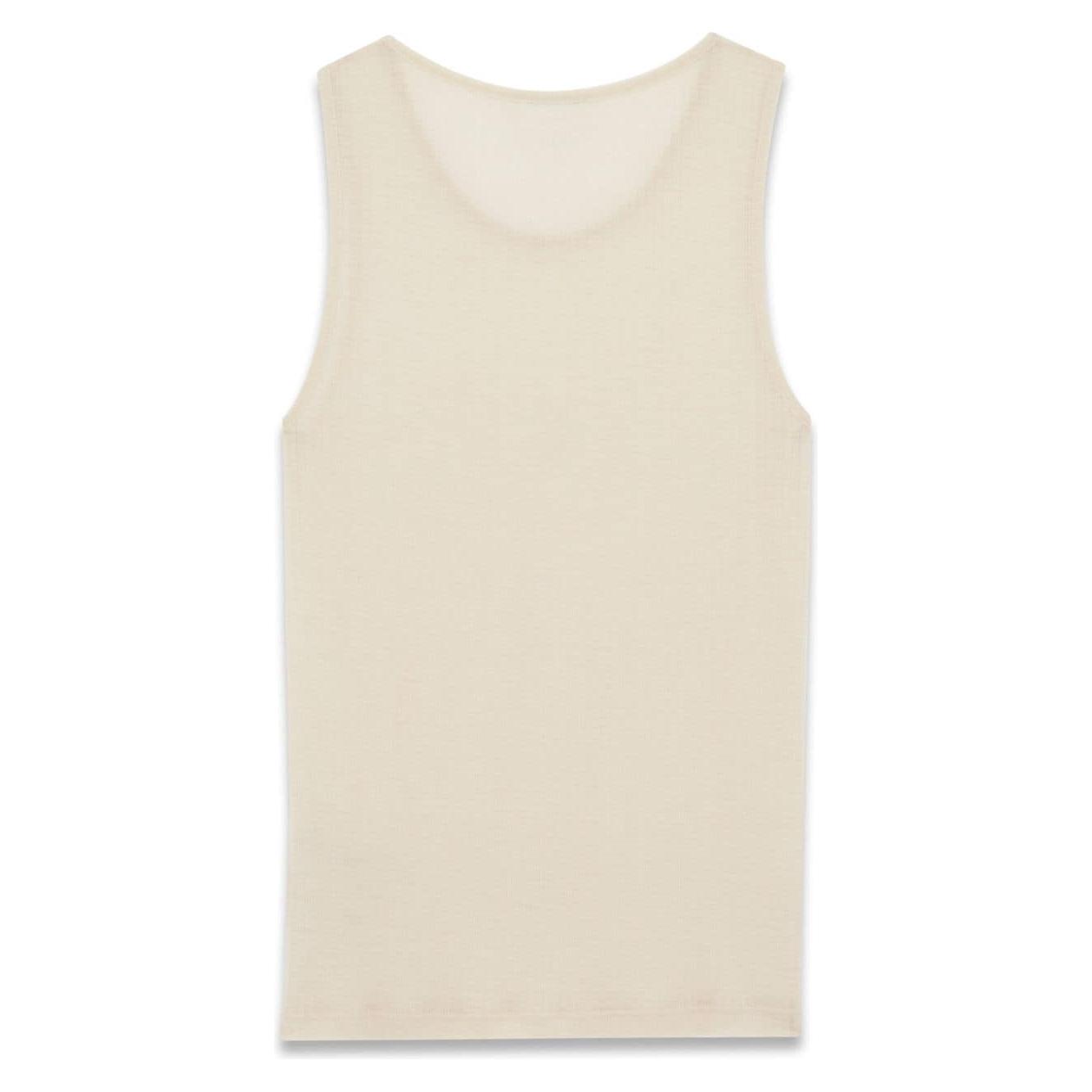 Saint Laurent Top Beige
