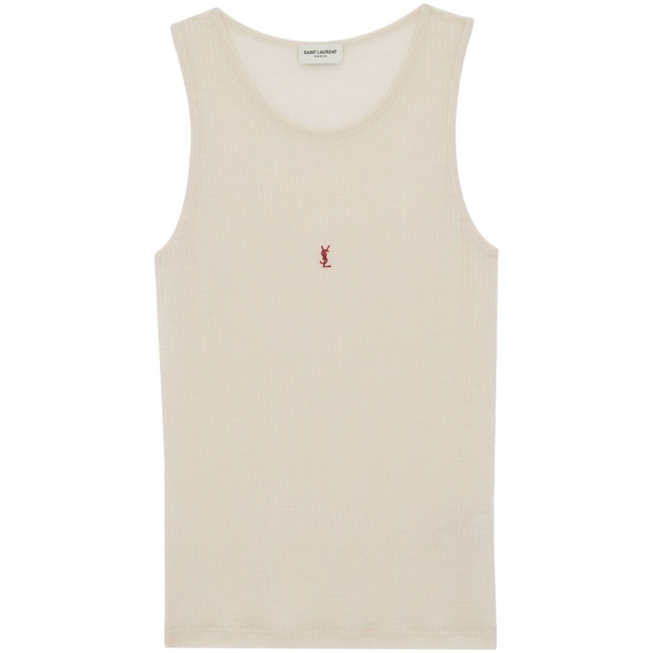 Saint Laurent Top Beige