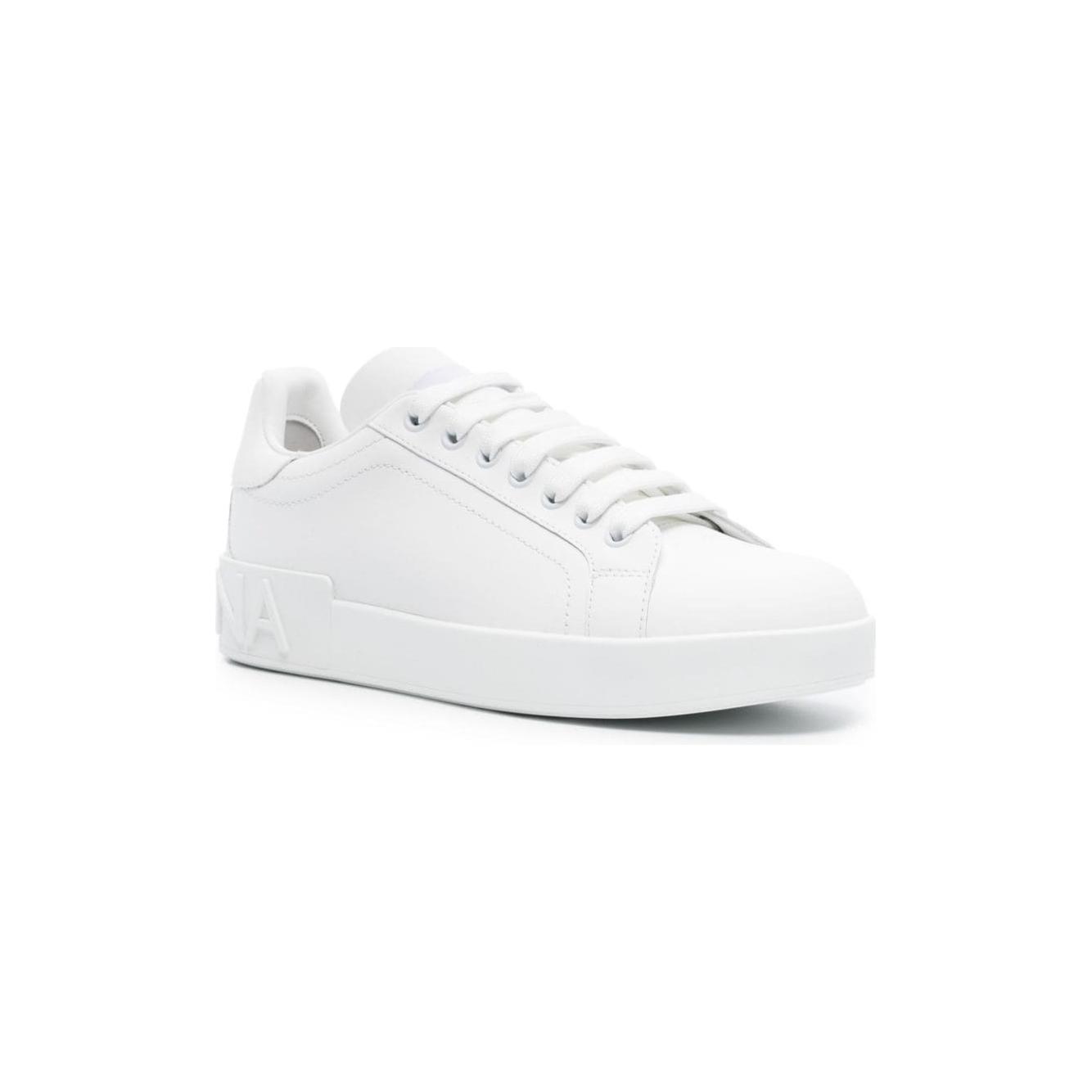 Dolce & Gabbana Portofino leather sneakers Sneakers Dolce & Gabbana Lavender