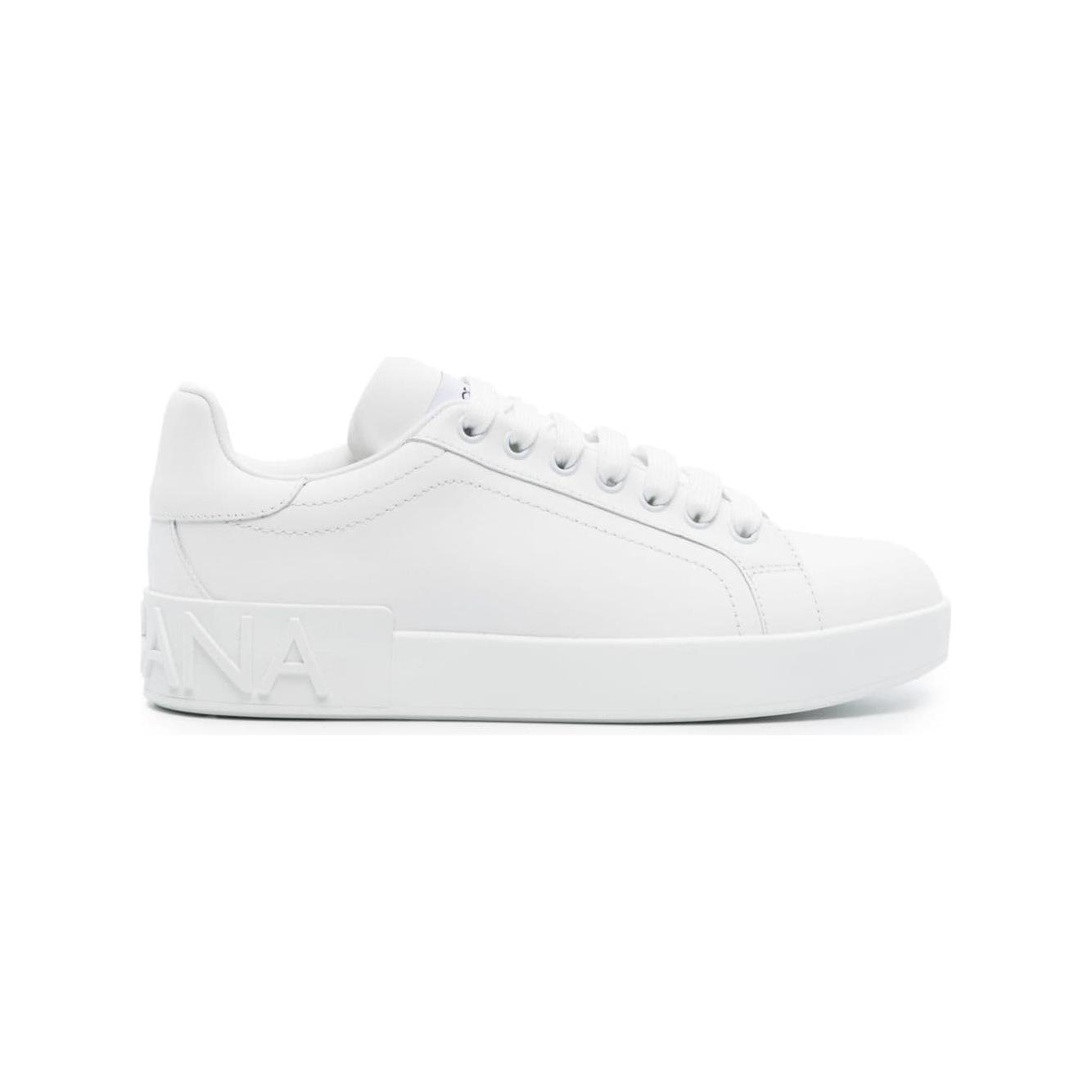 Dolce & Gabbana Portofino leather sneakers Sneakers Dolce & Gabbana Lavender