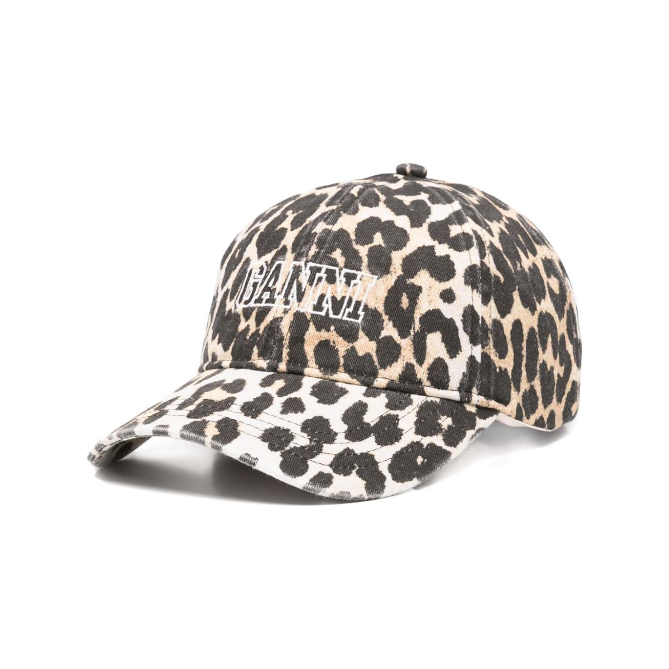 GANNI Hats Brown Scarves Hats & Gloves Ganni Dim Gray