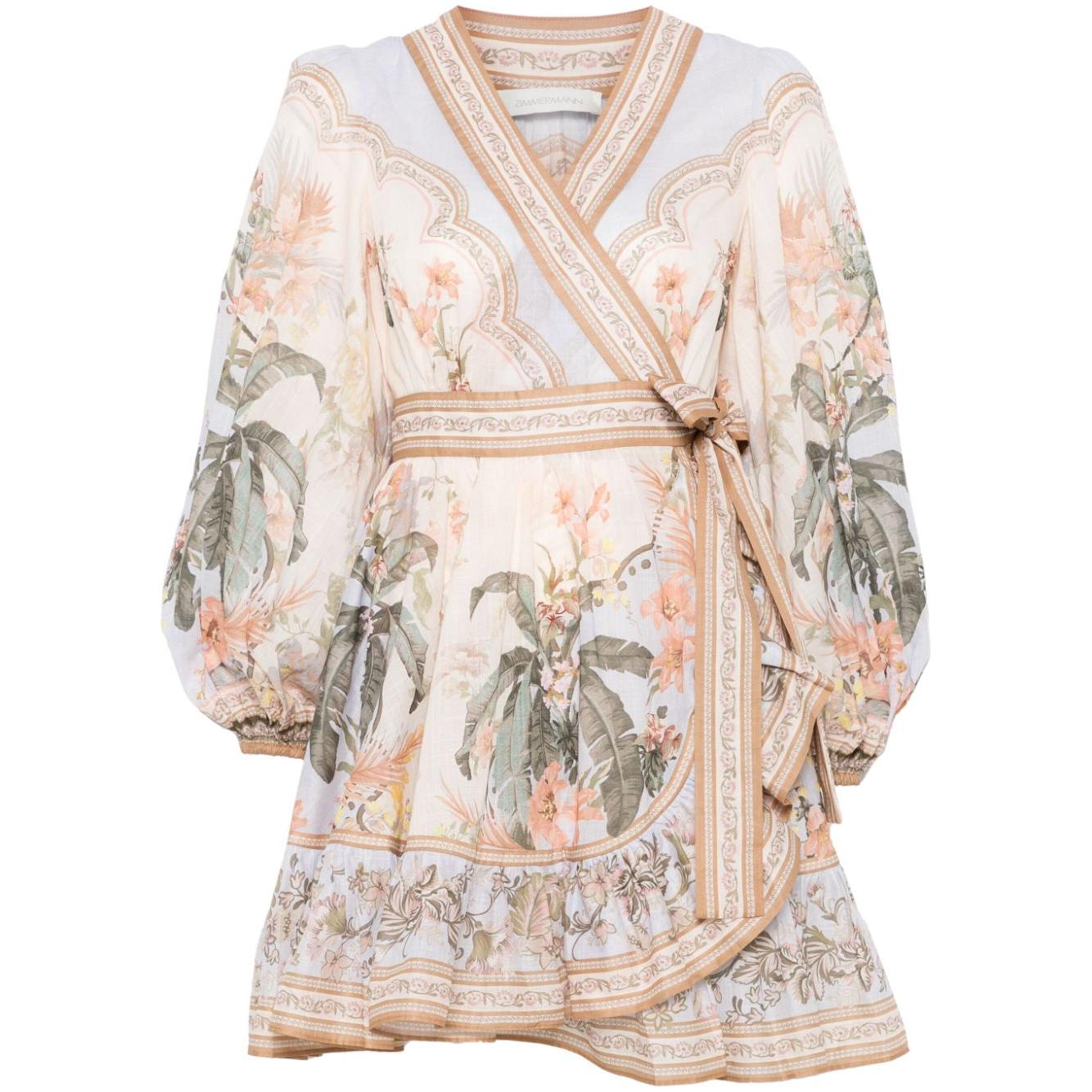 Zimmermann Dresses Beige Dresses Zimmermann Light Gray