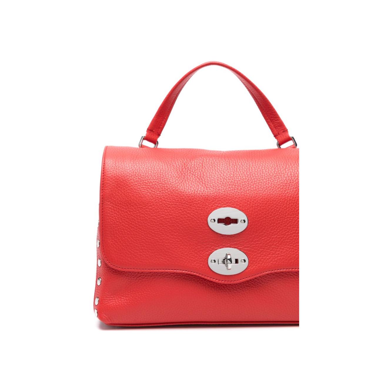 Zanellato Postina small bag in hammered leather Handbag Zanellato Maroon