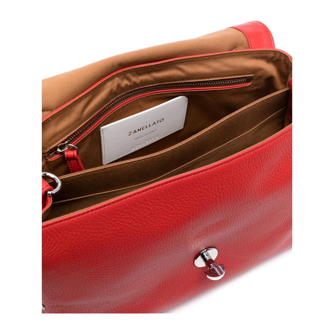 Zanellato Postina small bag in hammered leather Handbag Zanellato Sienna