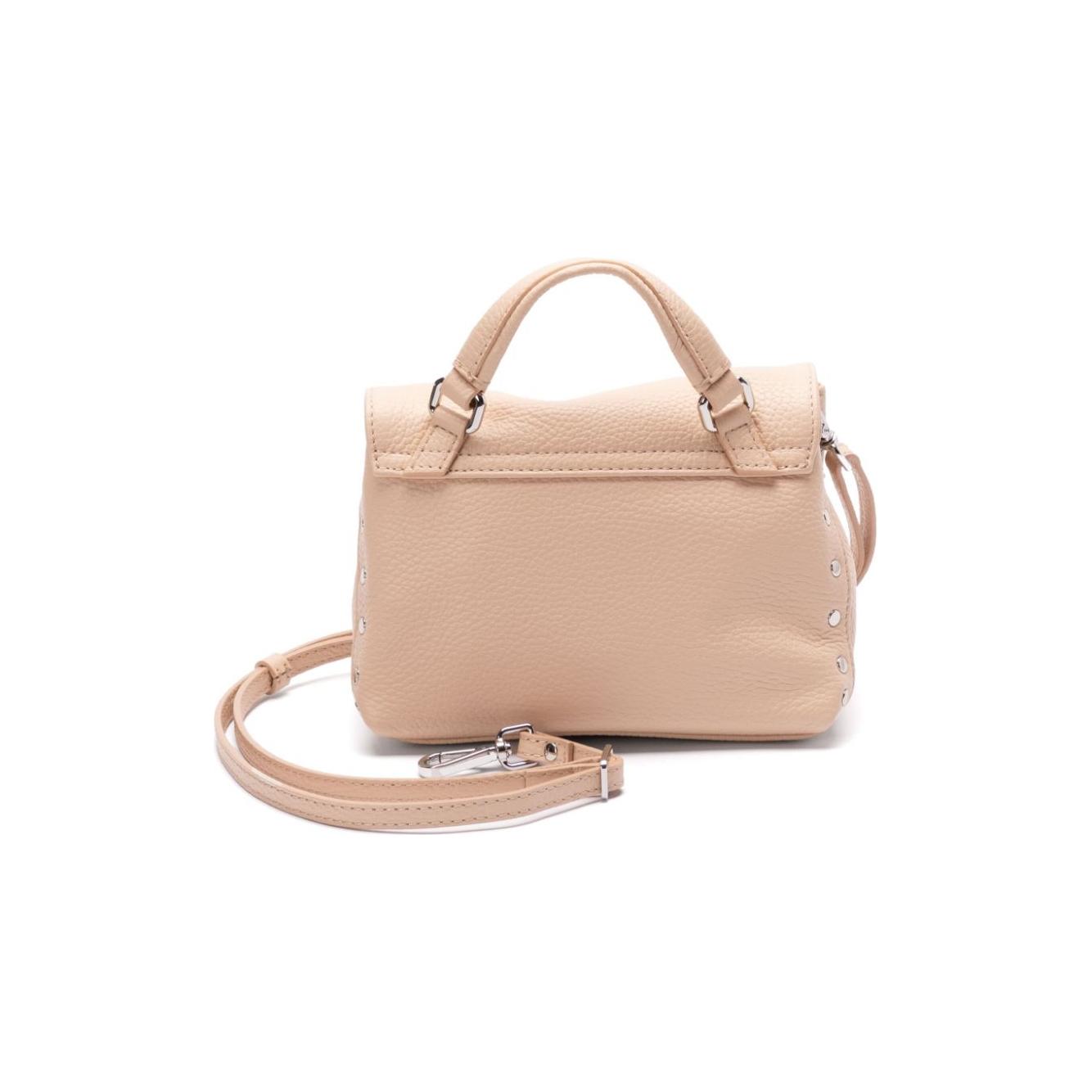 Zanellato Postina small bag in hammered leather Handbag Zanellato Tan
