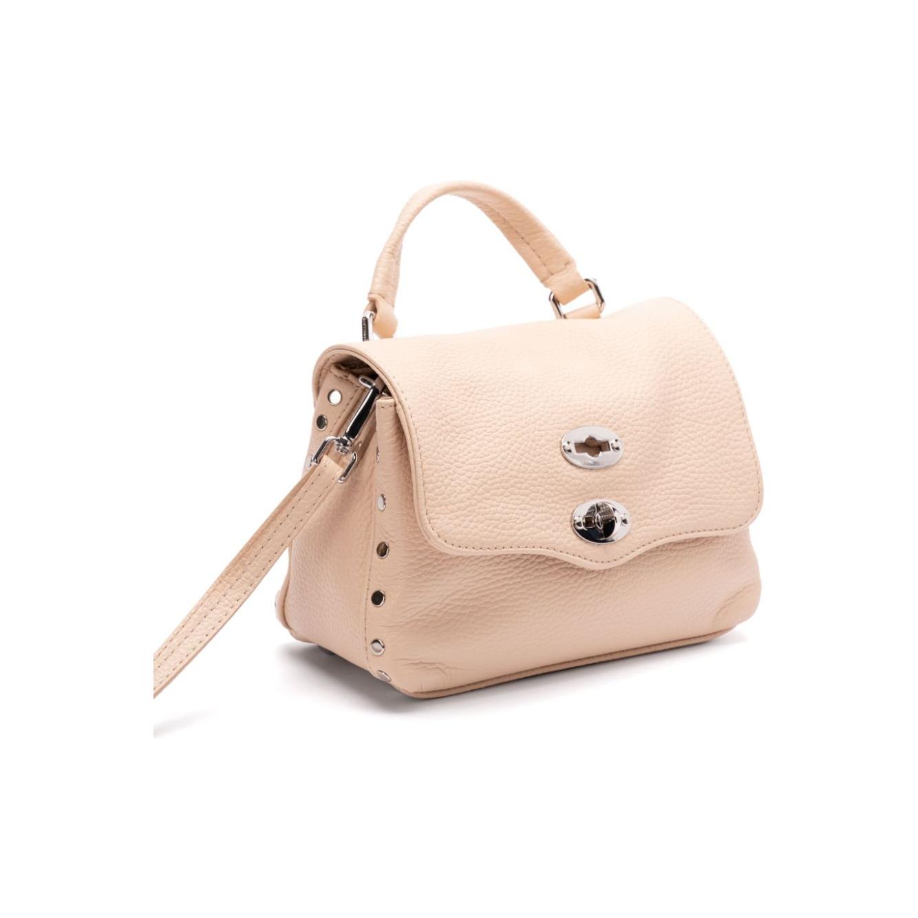 Zanellato Postina small bag in hammered leather Handbag Zanellato Wheat