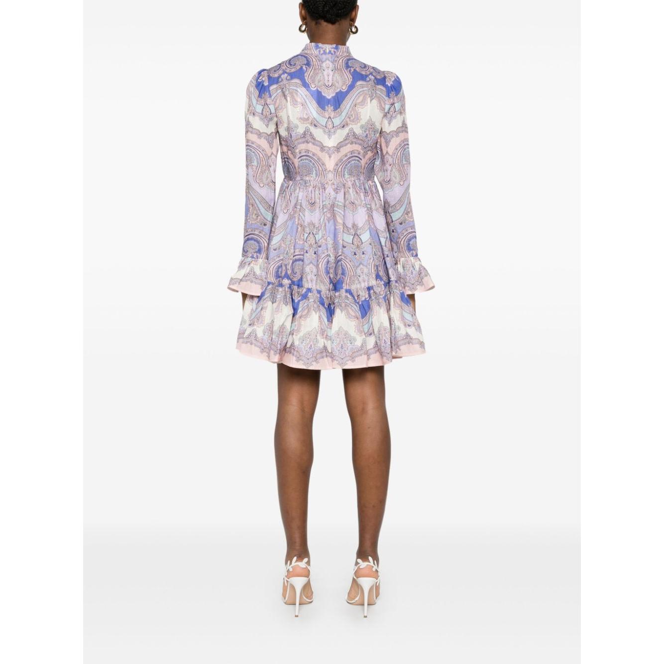 Zimmermann Dresses Purple Dresses Zimmermann White Smoke