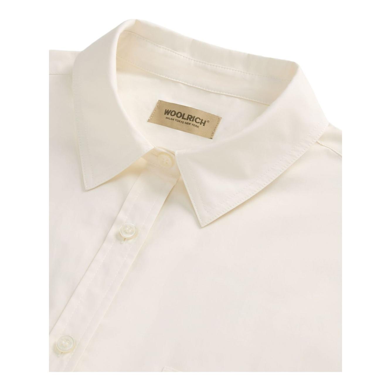 Woolrich Pure cotton poplin shirt
