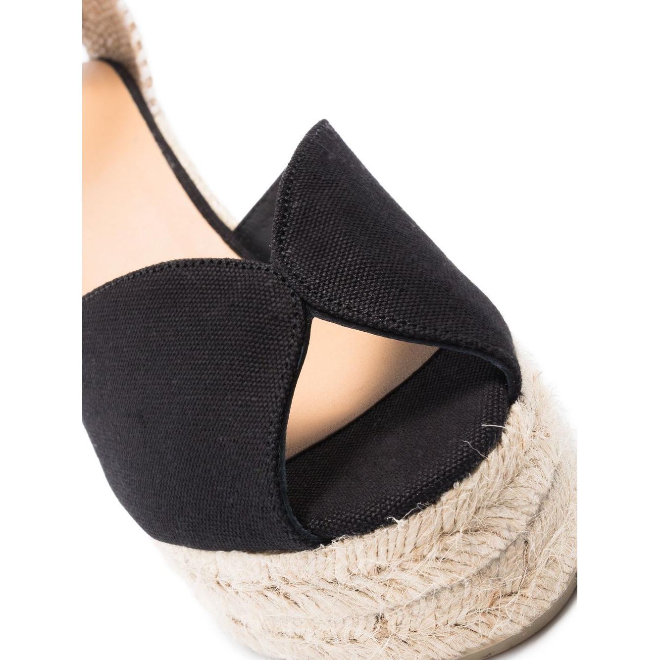 Castaner Flat shoes Black Espadrilles Castaner Dark Slate Gray