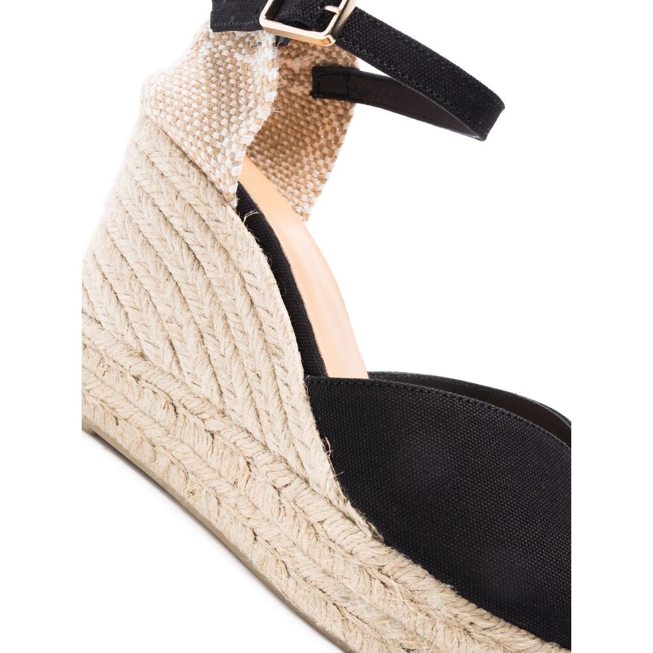 Castaner Flat shoes Black Espadrilles Castaner Dark Slate Gray