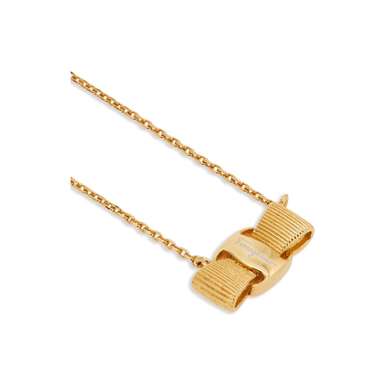 Ferragamo Bijoux Golden Jewellery Ferragamo Tan