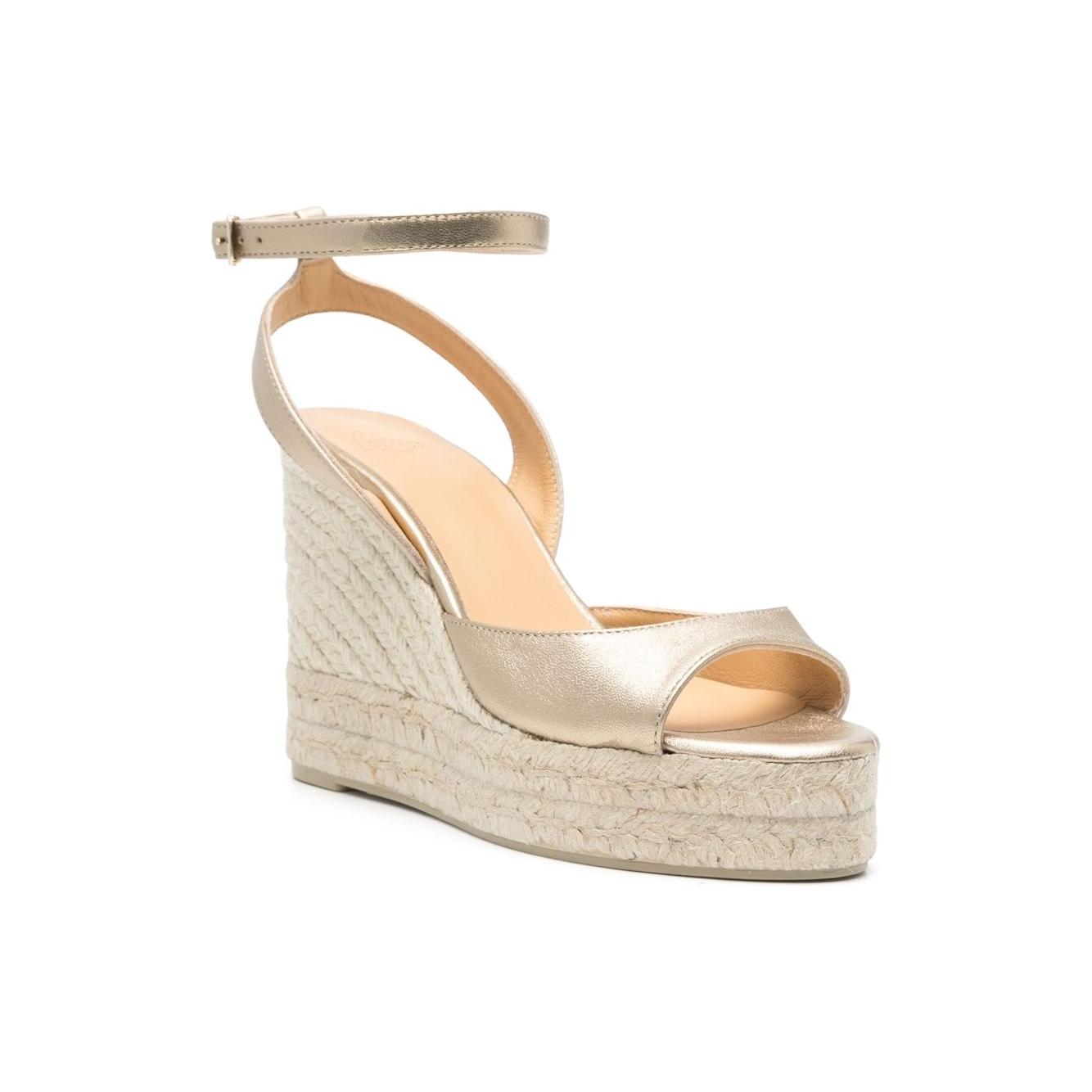 Castaner Flat shoes Golden Espadrilles Castaner Wheat