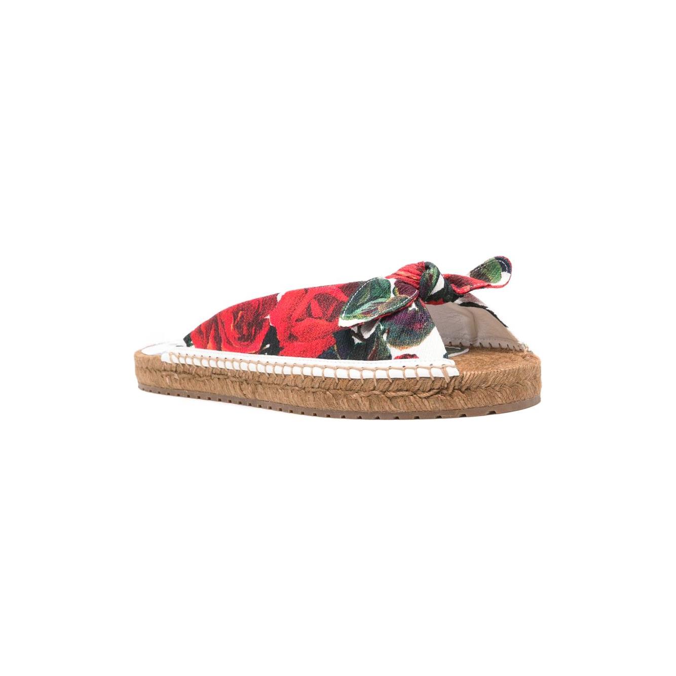 Dolce & Gabbana floral espadrilles Sandals Dolce & Gabbana Rosy Brown
