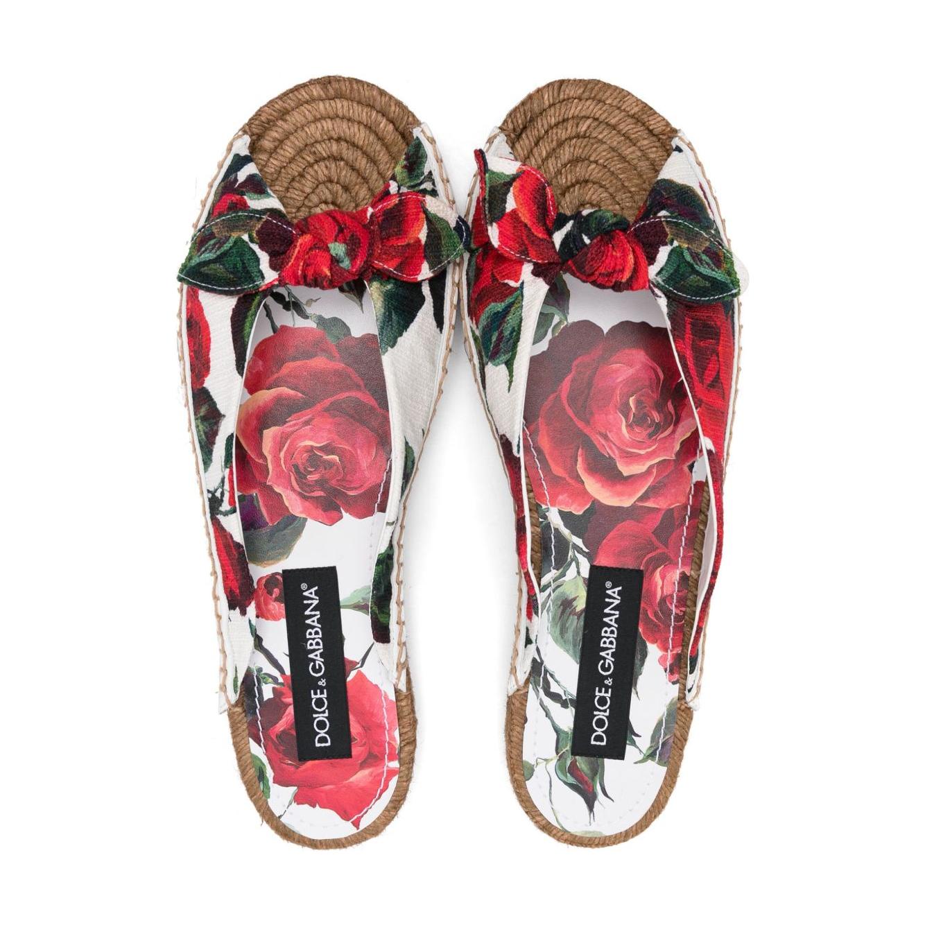 Dolce & Gabbana floral espadrilles Sandals Dolce & Gabbana Dim Gray