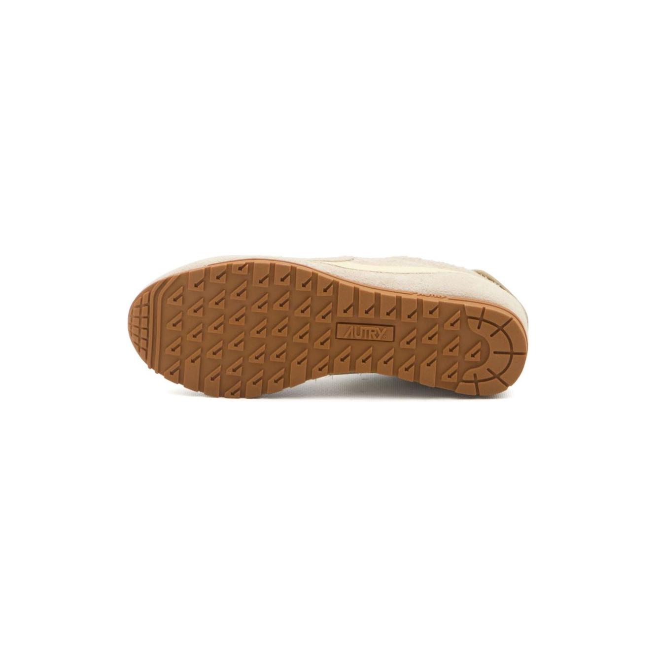 Autry Windspin in suede & Leather Sneakers Autry Sienna