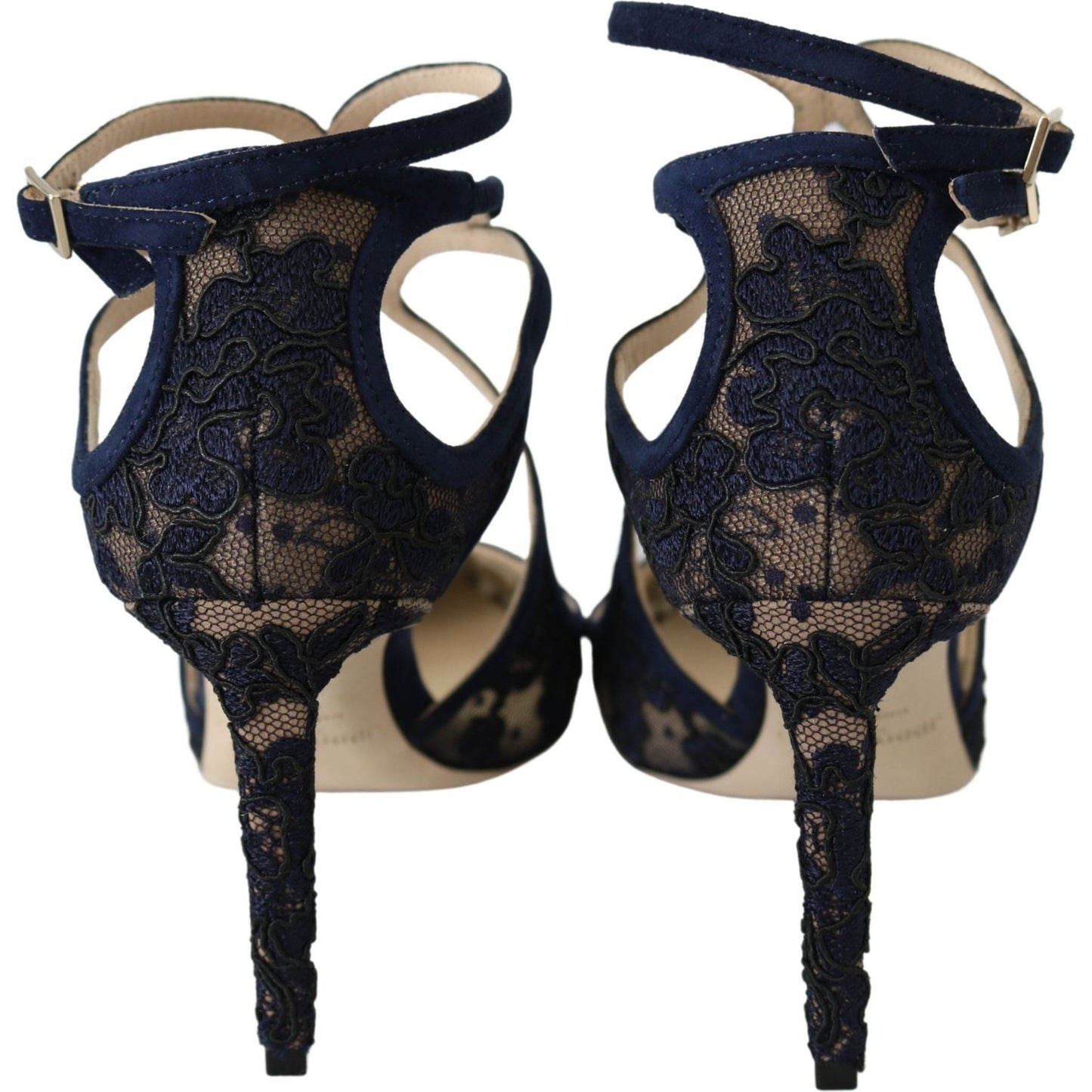 Jimmy Choo Navy Lancer Leather Pumps Elegance Unleashed Jimmy Choo Black
