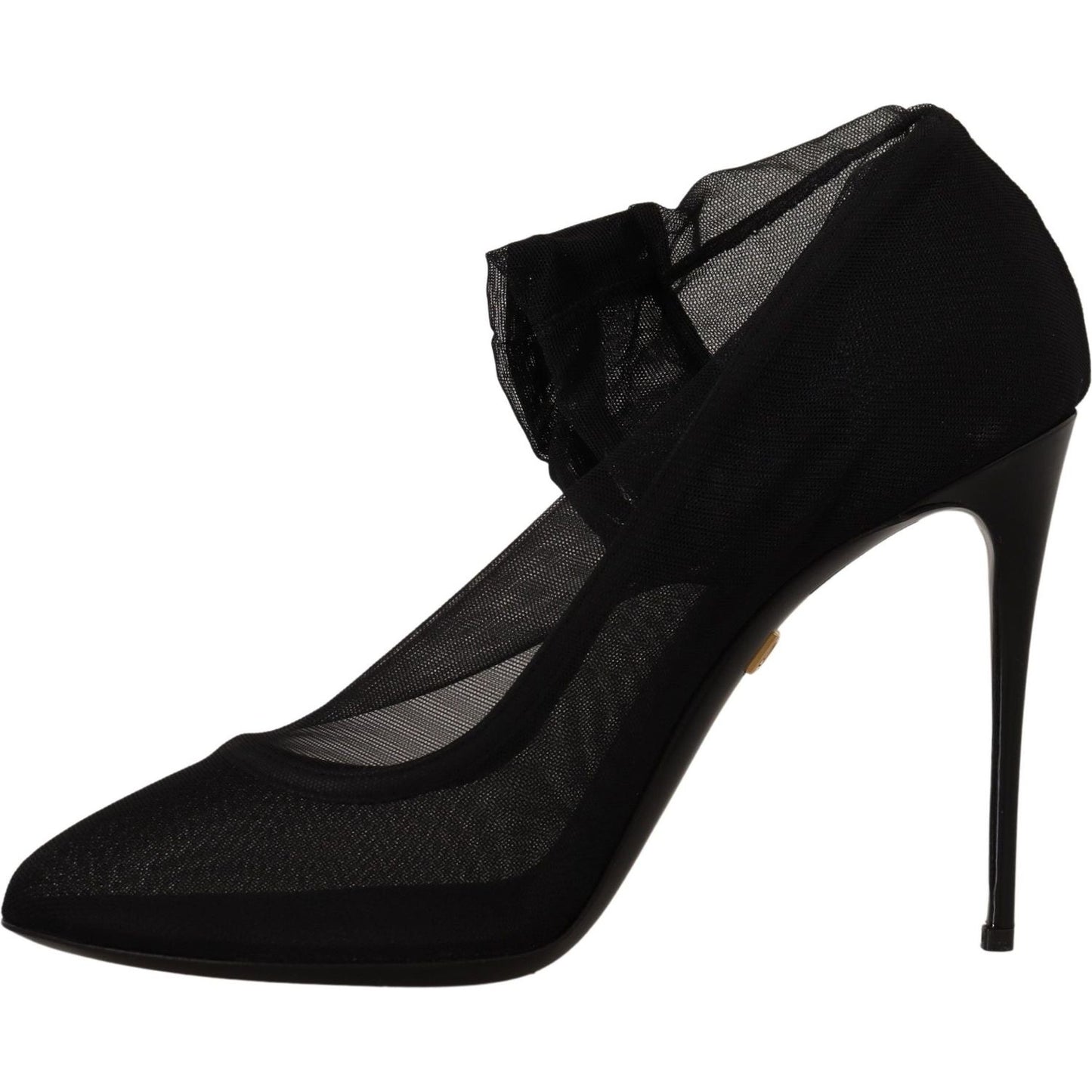 Dolce & Gabbana Elegant Black Stretch Socks Boots Dolce & Gabbana Black