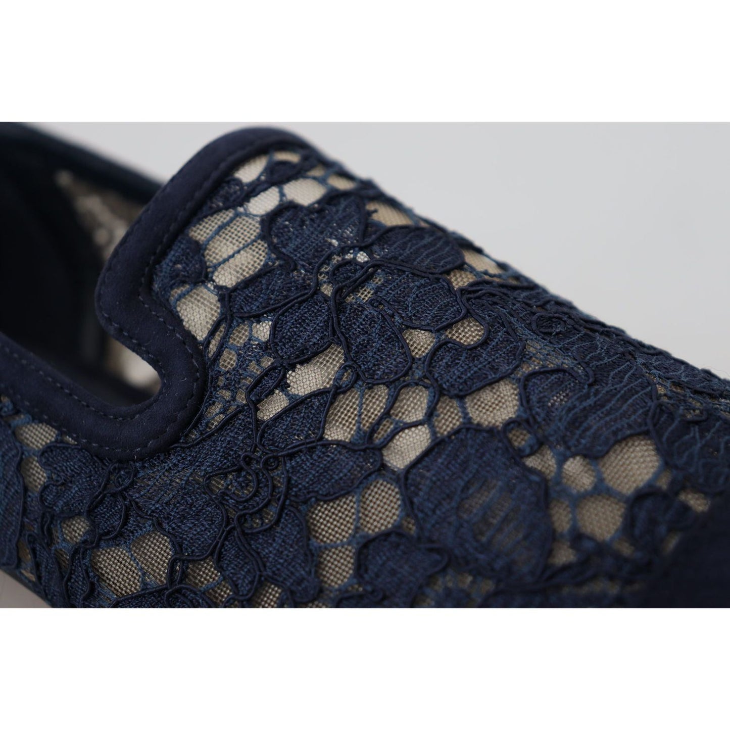 Dolce & Gabbana Elegant Blue Loafers Flats - Summer Chic Dolce & Gabbana Light Gray