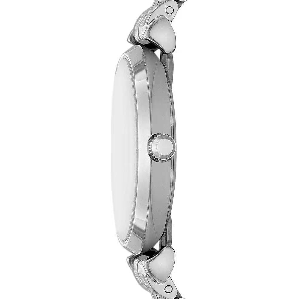 Emporio Armani Elegant Silver-Toned Women's Watch Emporio Armani Light Gray