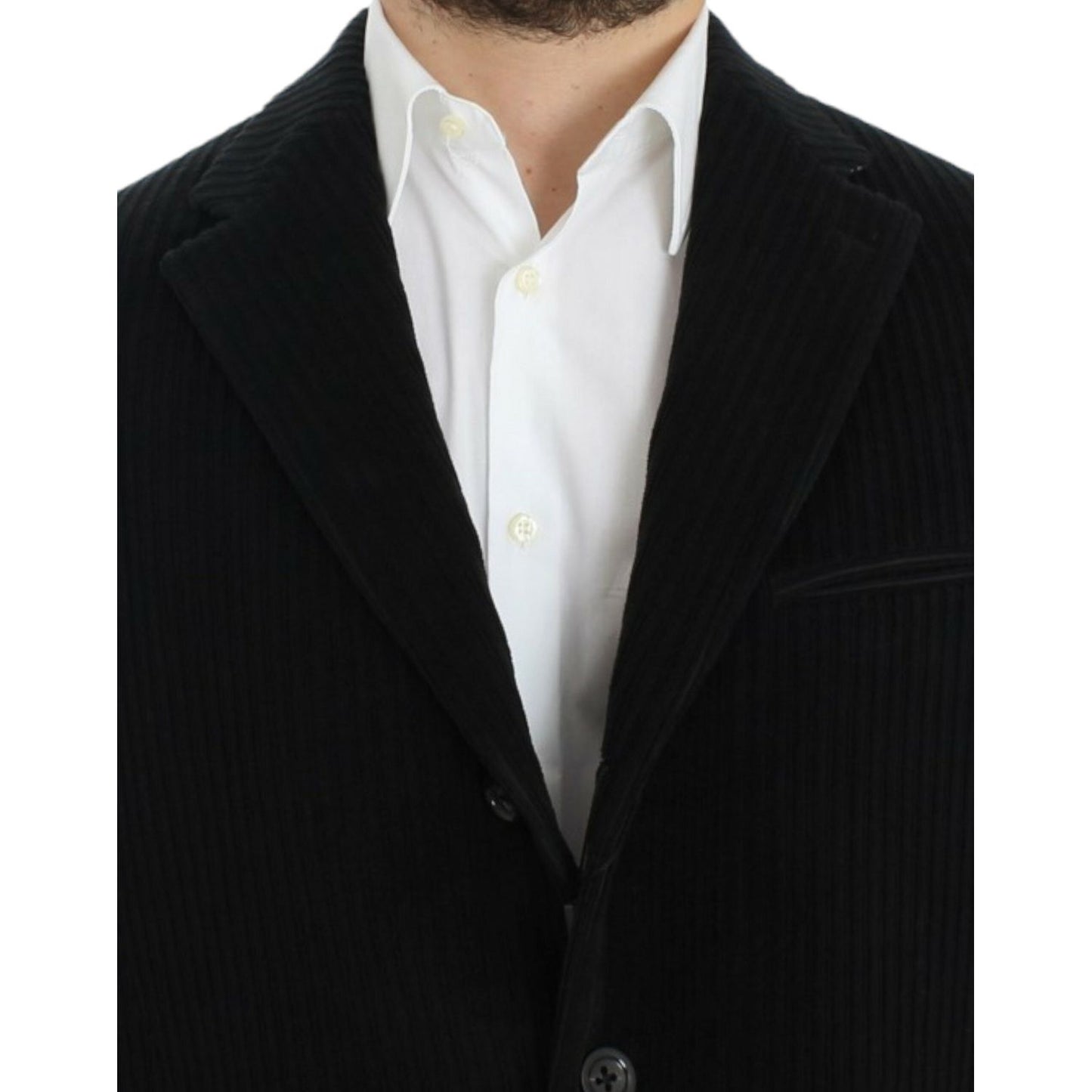 Dolce & Gabbana Elegant Black Martini Blazer Jacket Dolce & Gabbana Gray