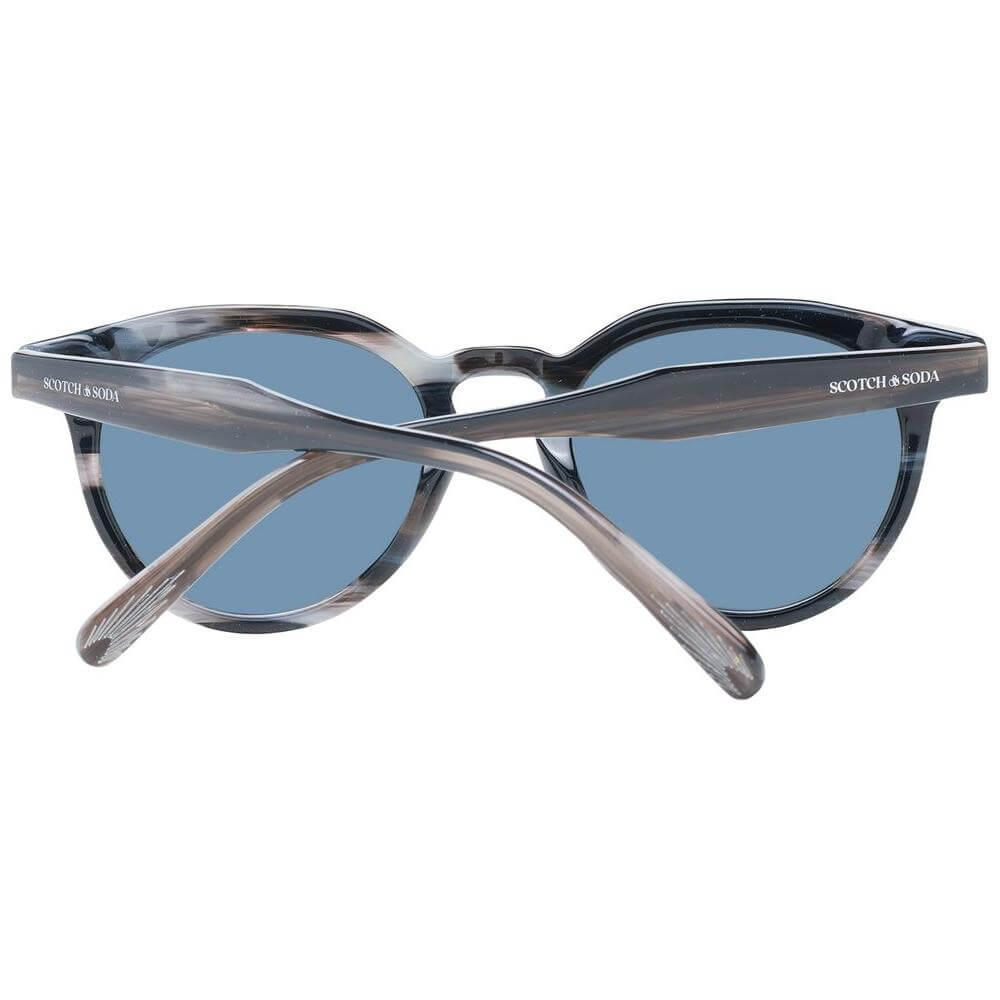 Scotch & Soda Black Men Sunglasses Scotch & Soda Light Slate Gray