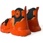 Dolce & Gabbana Orange Multi Panel Chunky High Top Sneakers Shoes MV5554-40