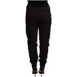 Dolce & Gabbana Black Jogger Women Polyester Pants PAN72303-36