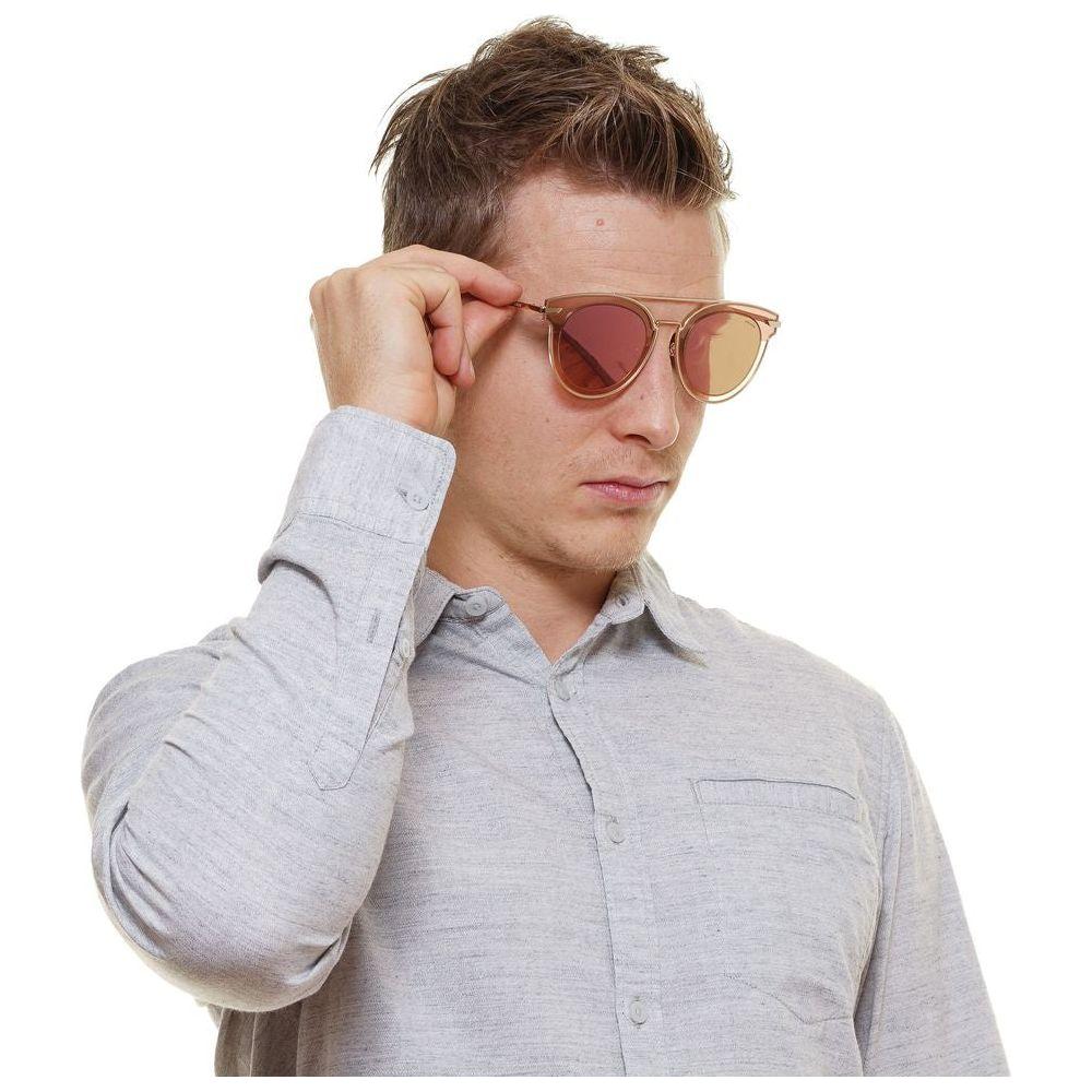 Police Rose Gold Men Sunglasses Police Gray