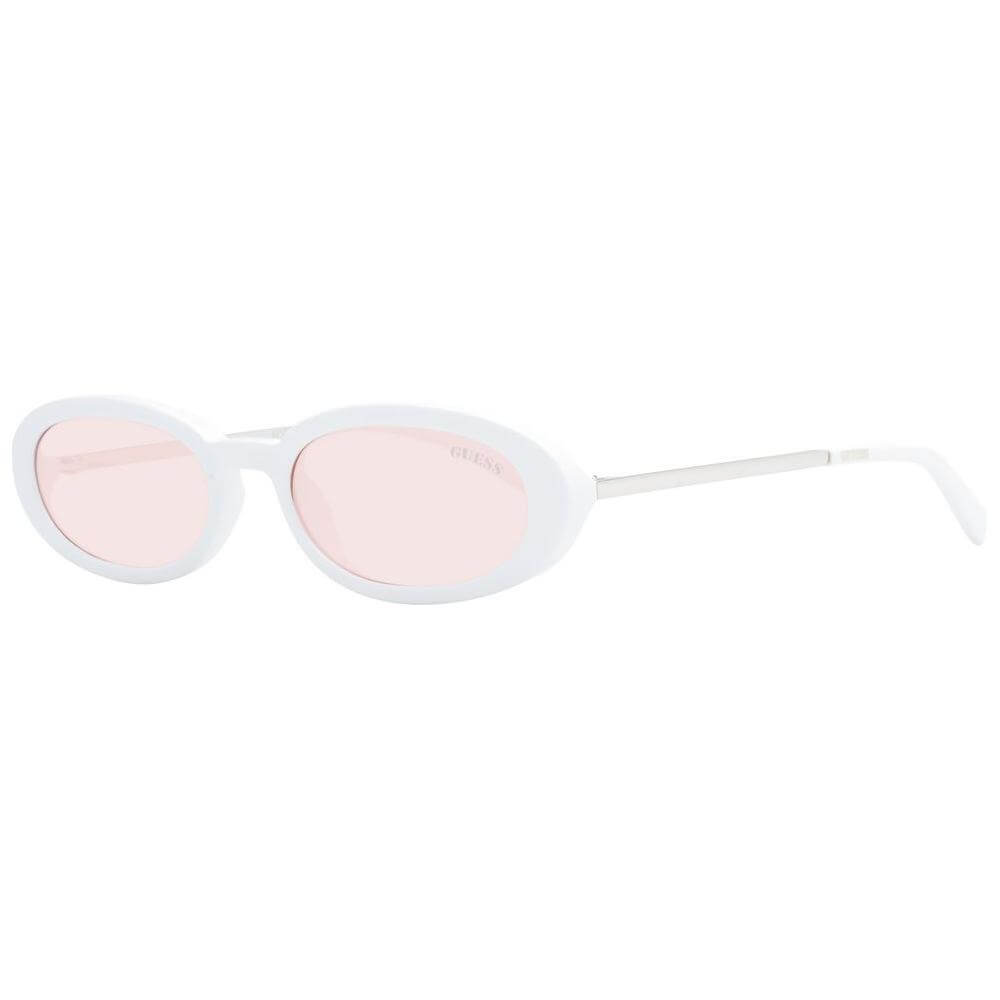 Guess White Unisex Sunglasses Guess Misty Rose