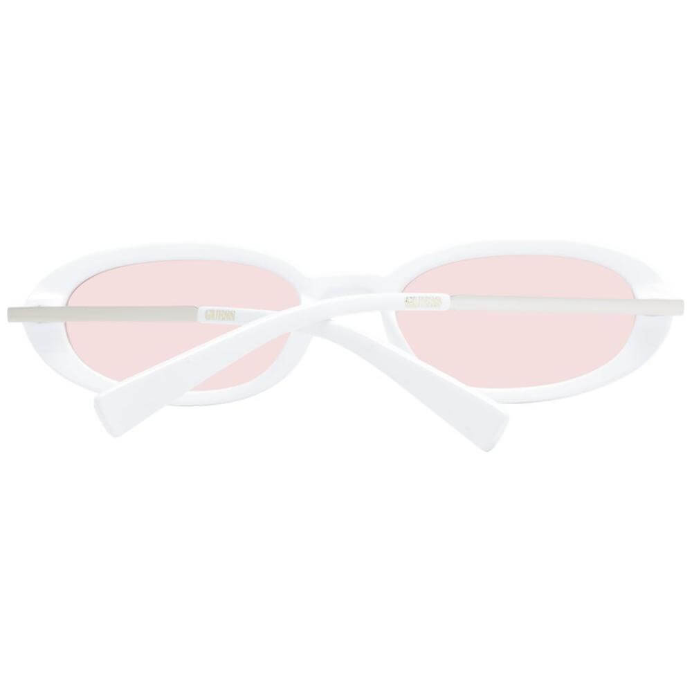 Guess White Unisex Sunglasses Guess Misty Rose