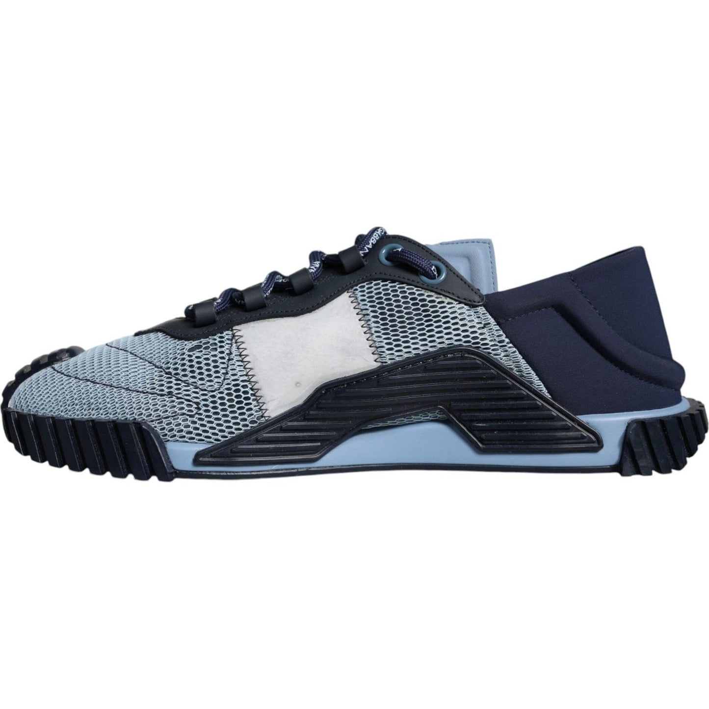 Dolce & Gabbana Blue Black Low Top NS1 Sneakers Shoes Dolce & Gabbana Dark Slate Gray