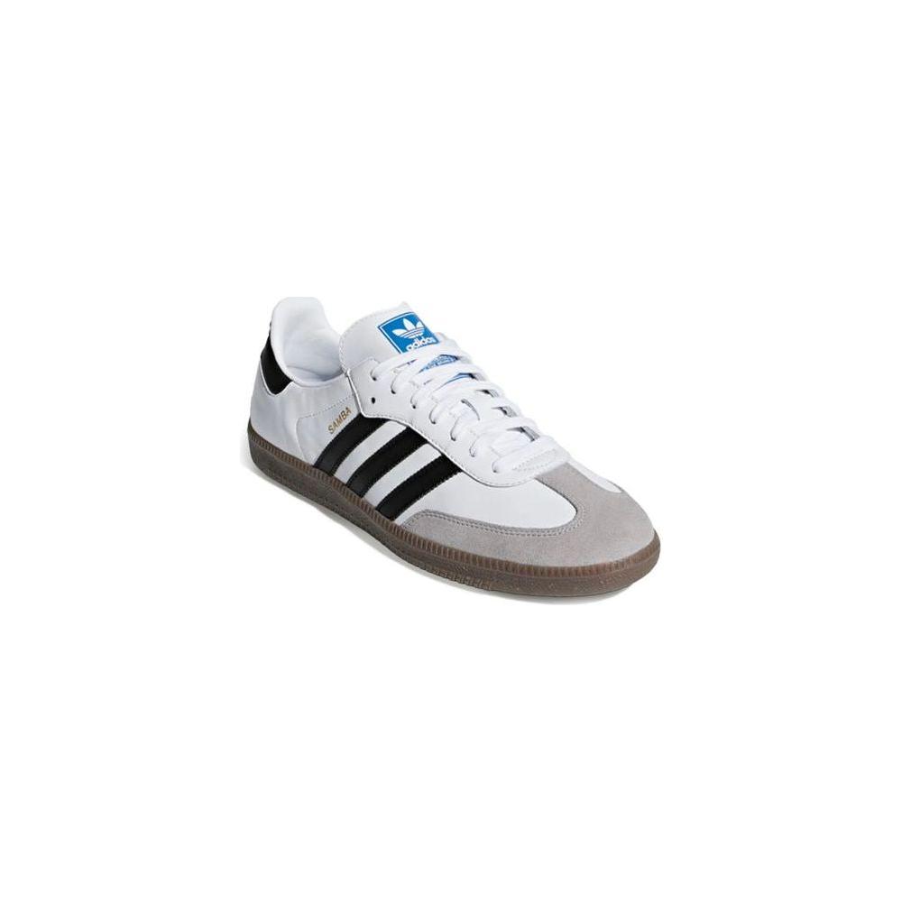 Adidas White Leather Sneaker Adidas Light Gray