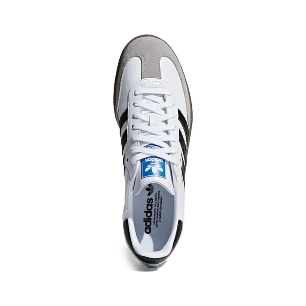 Adidas White Leather Sneaker Adidas Light Gray