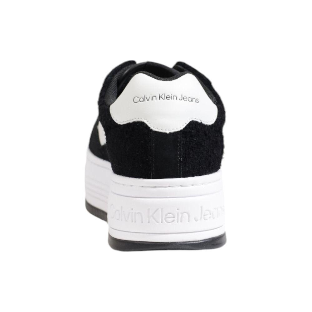 Calvin Klein Black Leather Sneaker Calvin Klein Lavender