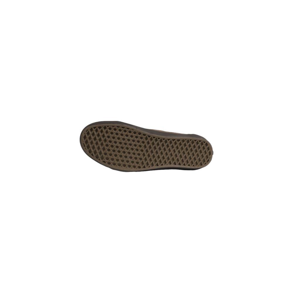 Vans Brown Suede Leather Sneaker Vans Dark Olive Green