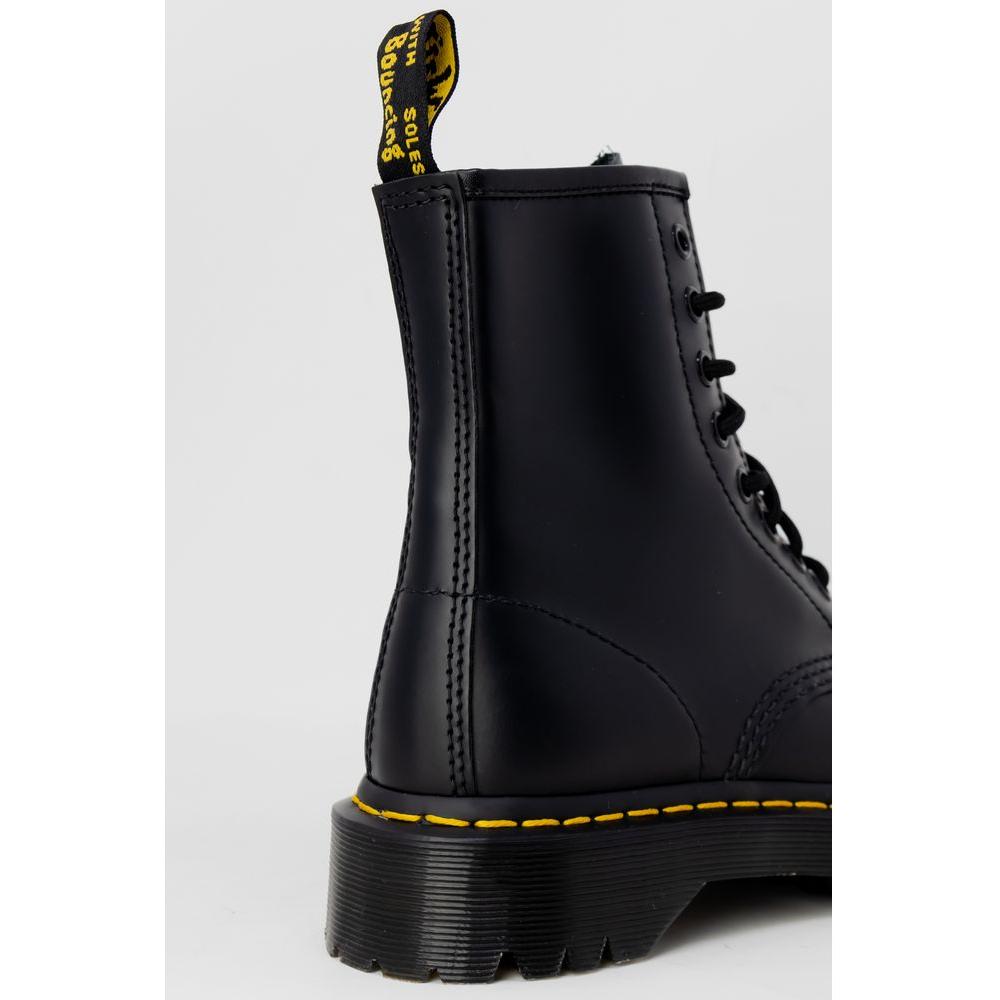 Dr. Martens Black Leather Boot Dr. Martens Light Gray