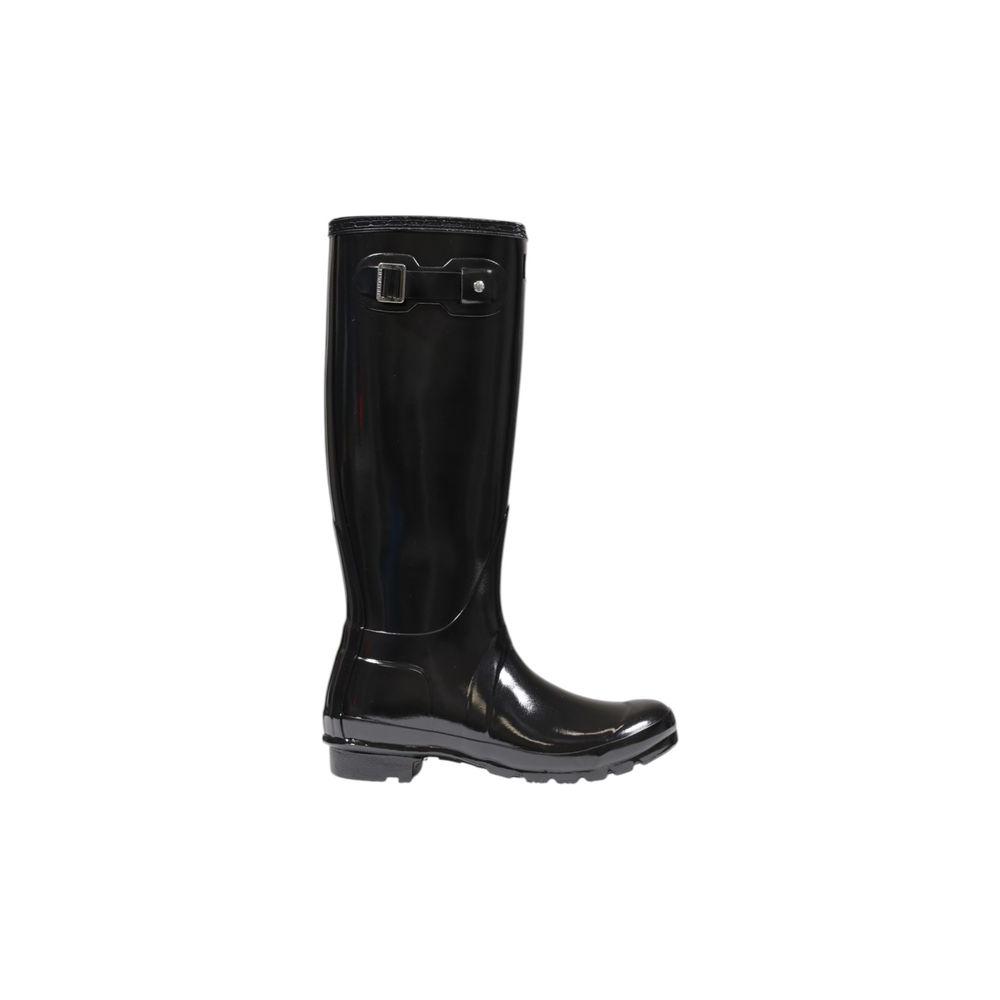 Hunter Black Recycled Polyester Boot Hunter Black