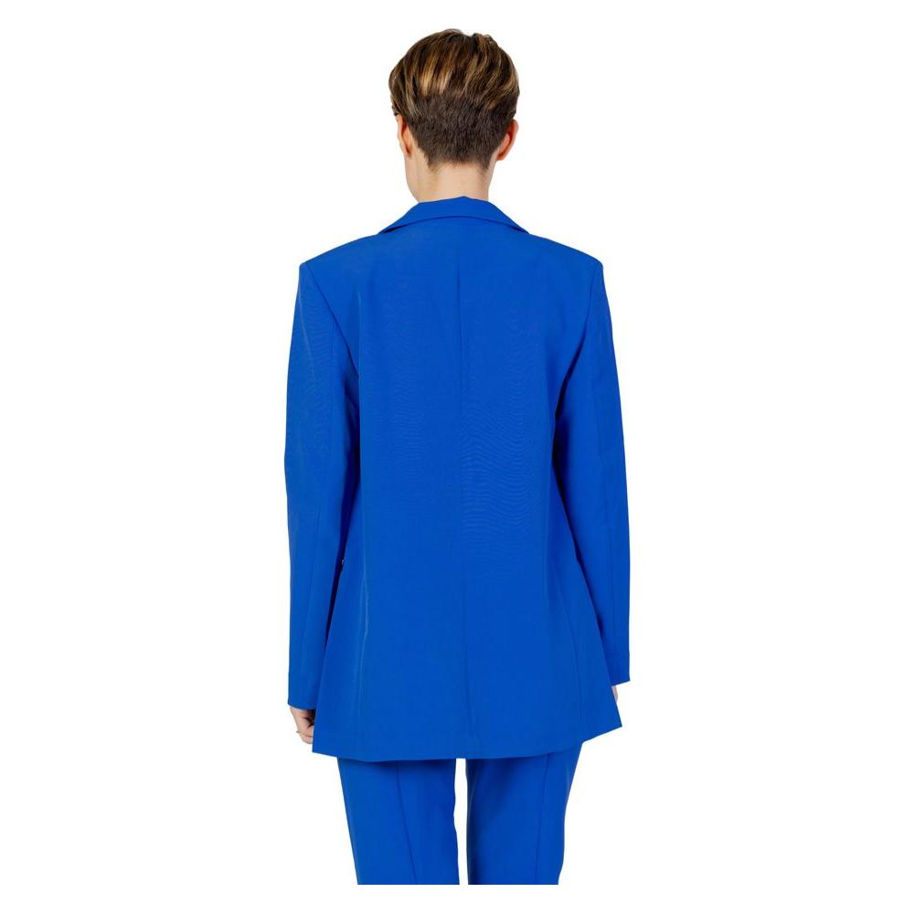 Only Blue Recycled Polyester Suits & Blazer Only Dark Cyan