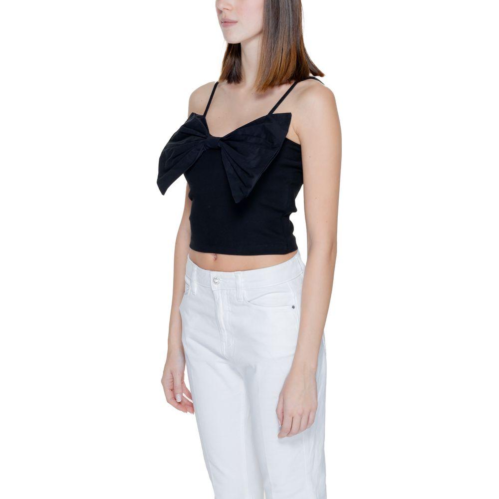 Only Black Organic Cotton Tops & T-Shirt Only Light Gray