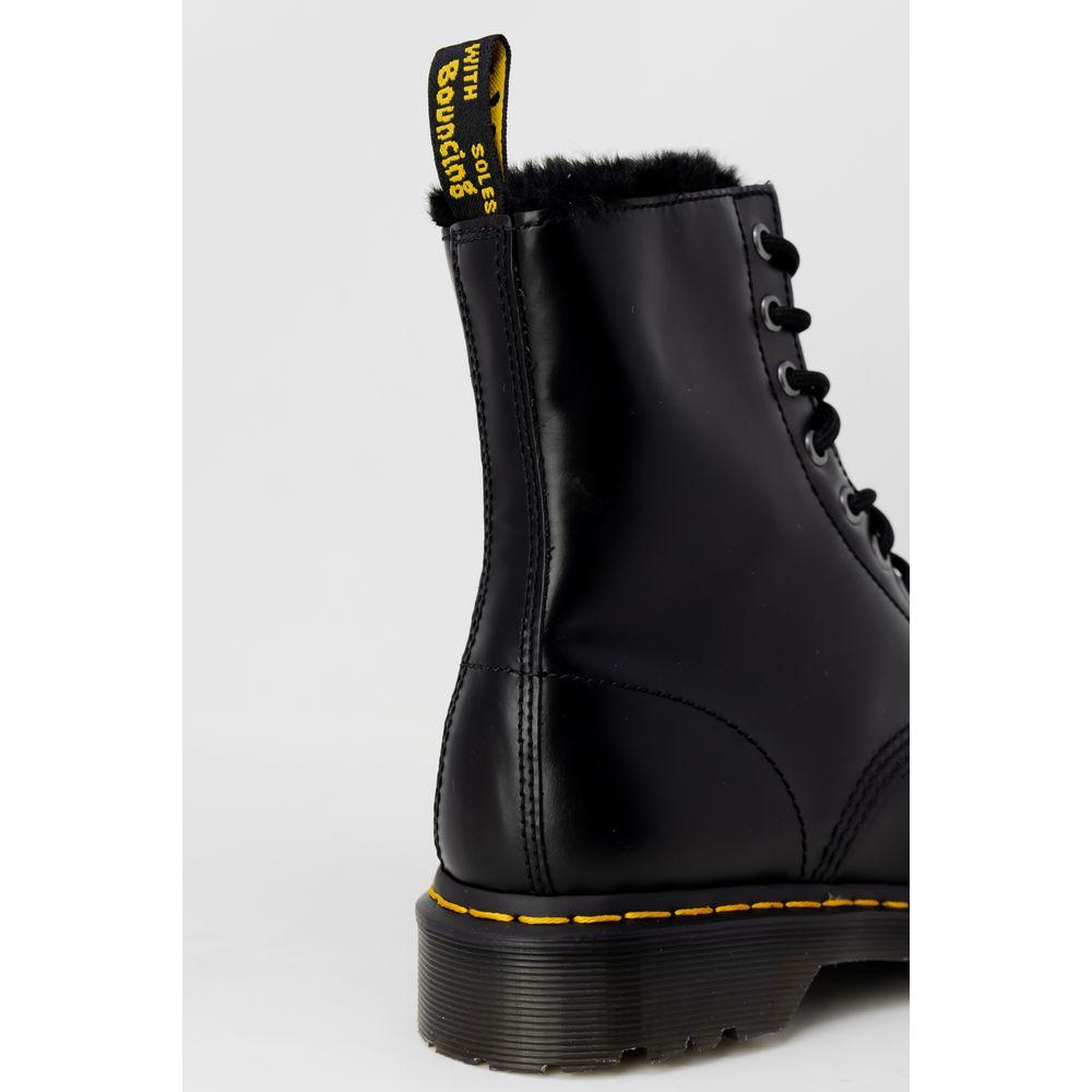 Dr. Martens Black Leather Boot Dr. Martens Lavender