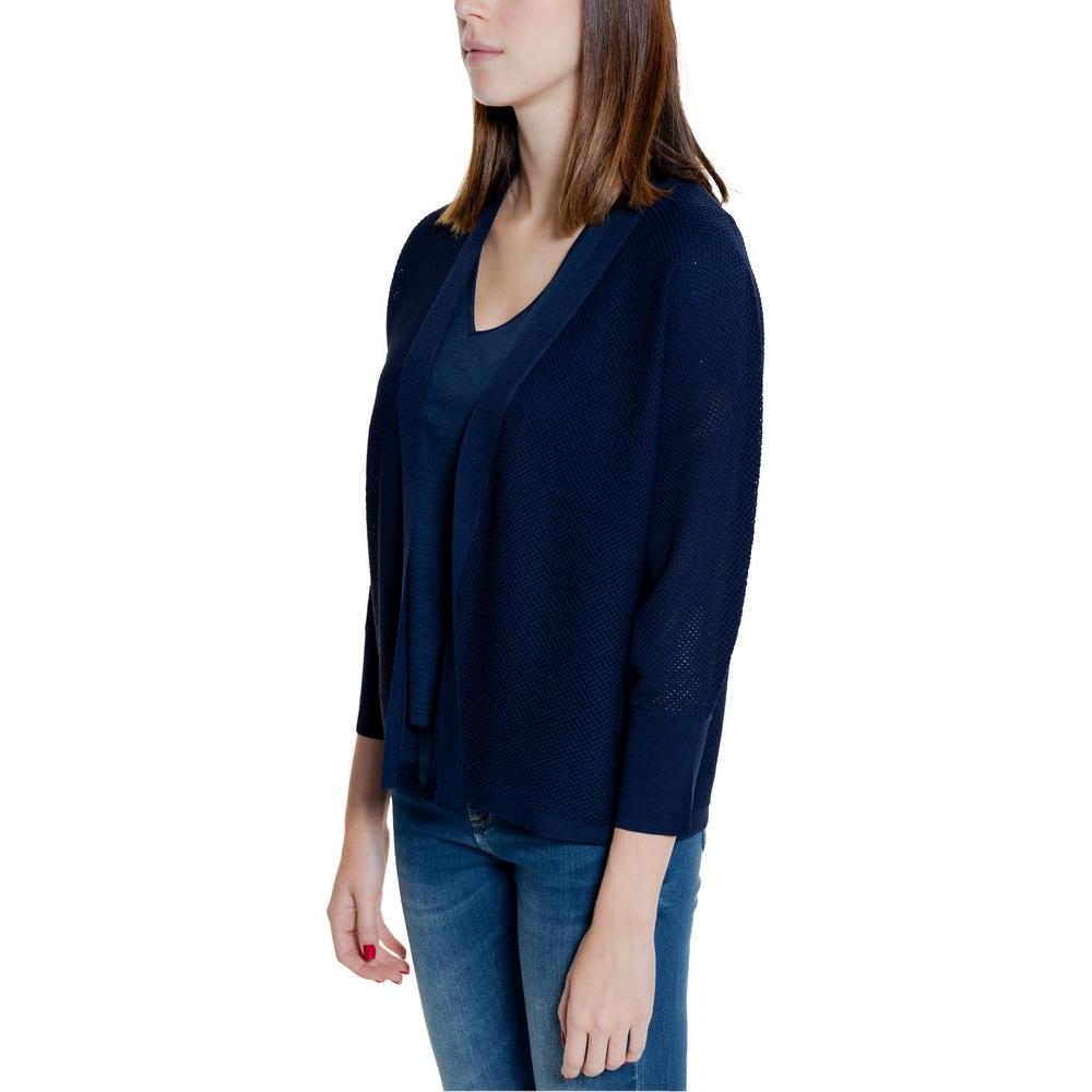 Street One Blue Viscose Cardigan Street One Black